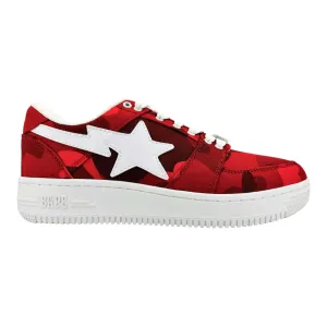 A Bathing Ape Bape Sta Low Camo Red