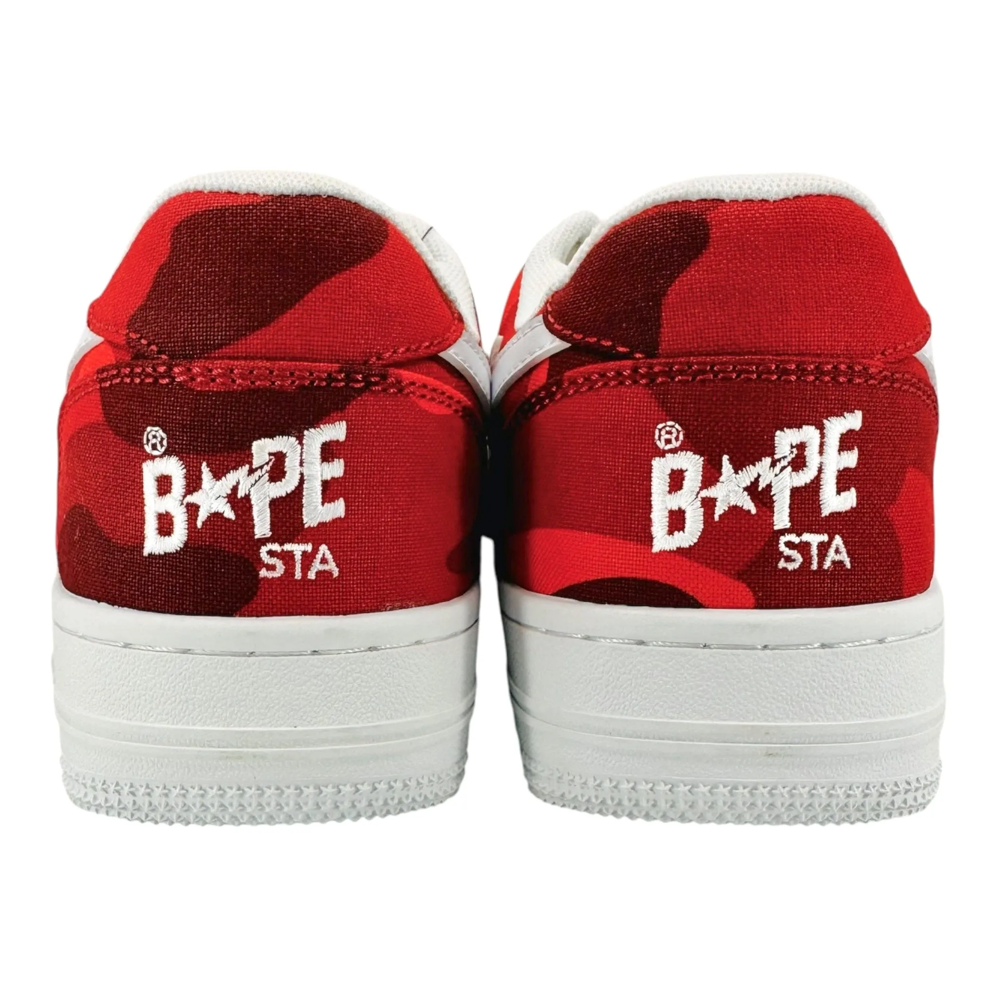 A Bathing Ape Bape Sta Low Camo Red