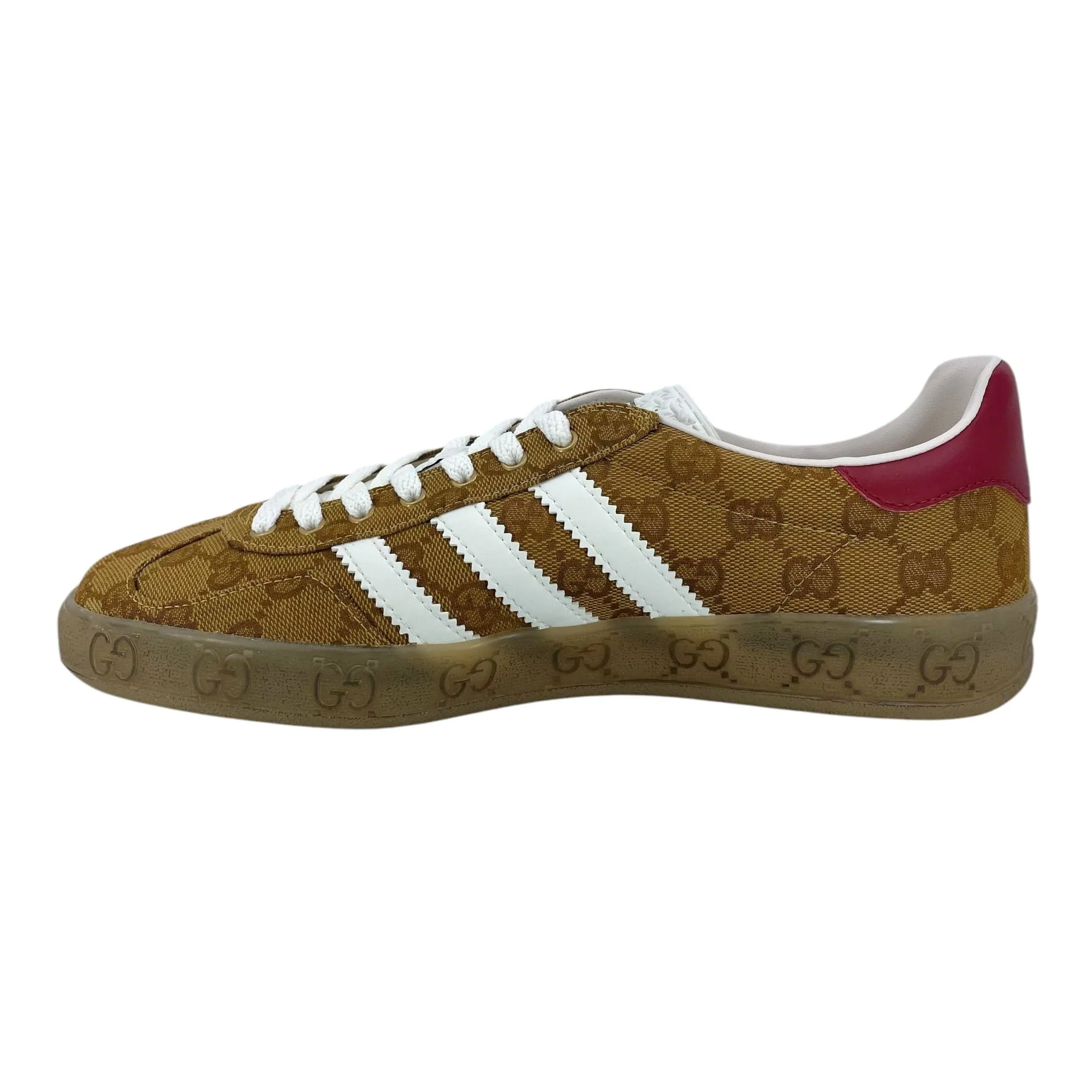 adidas Gazelle Gucci Original GG Beige Brown