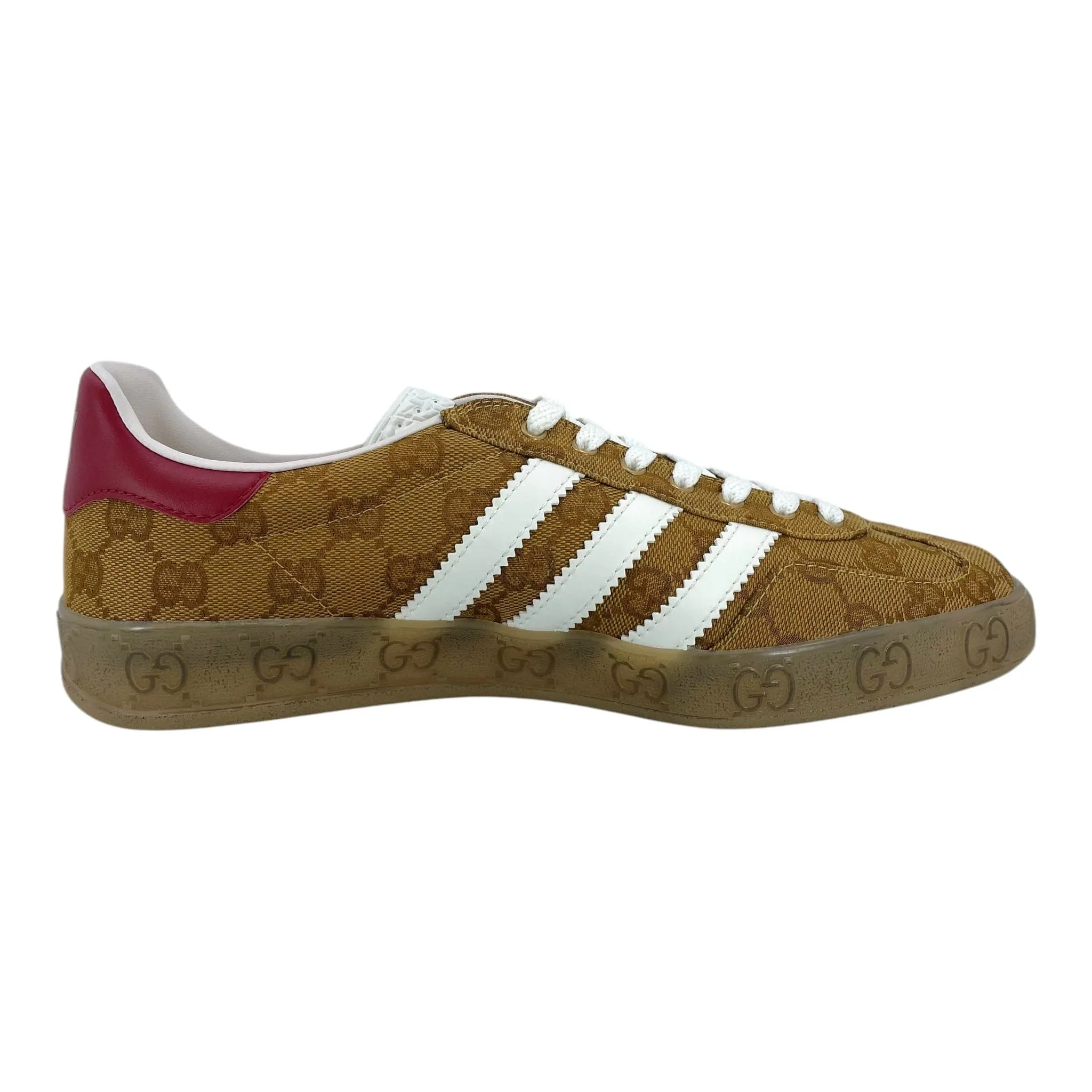 adidas Gazelle Gucci Original GG Beige Brown