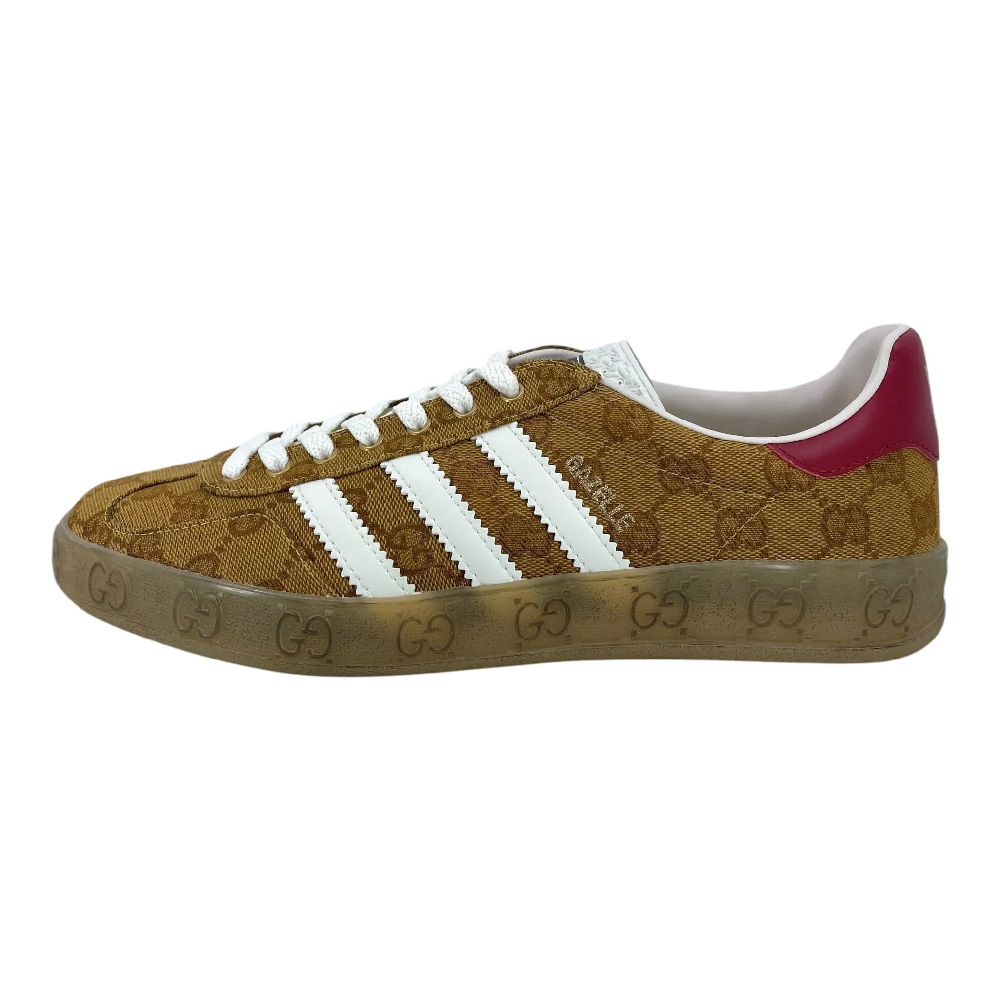 adidas Gazelle Gucci Original GG Beige Brown