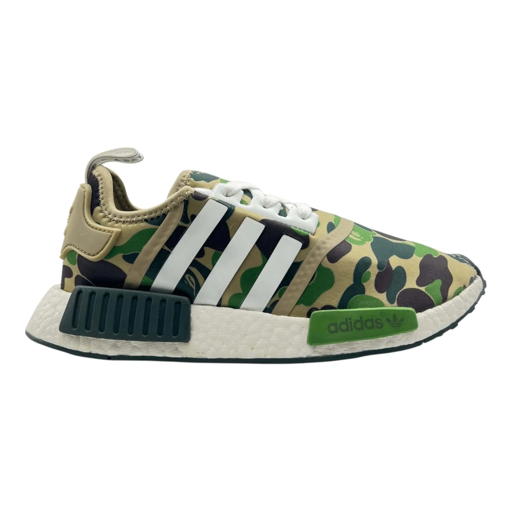 adidas NMD R1 Bape Olive Camo Pre-Owned