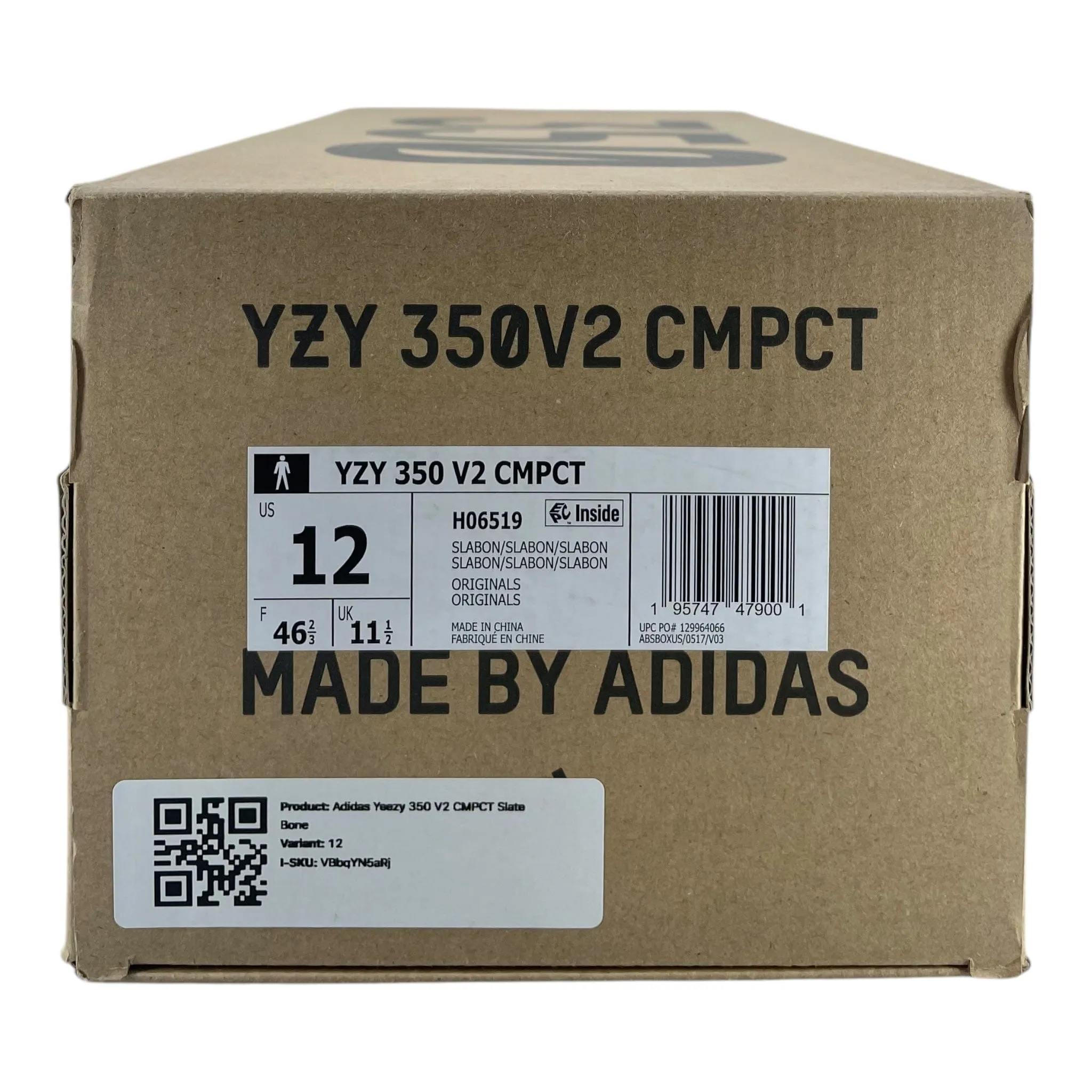 Adidas Yeezy 350 V2 CMPCT Slate Bone