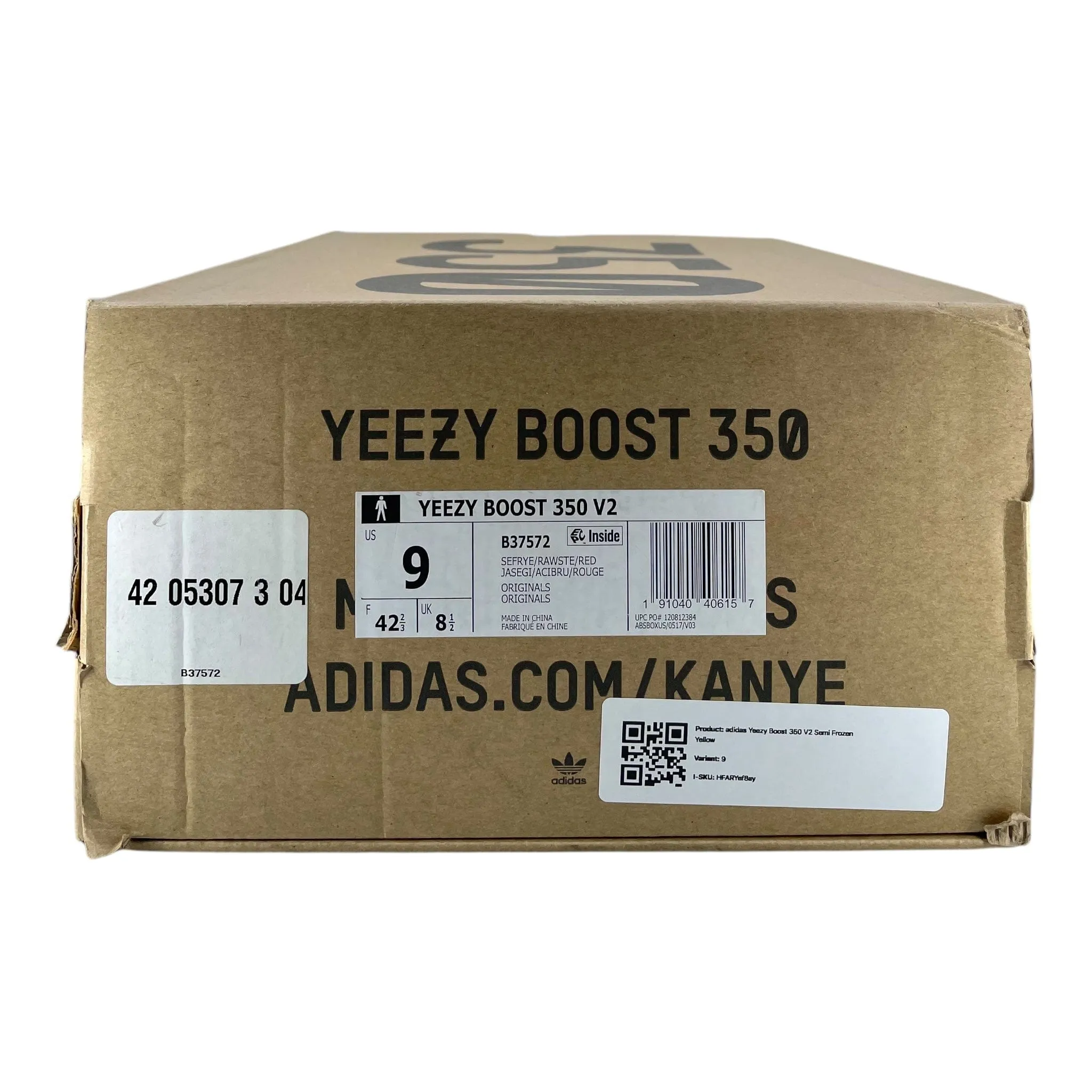 adidas Yeezy Boost 350 V2 Semi Frozen Yellow