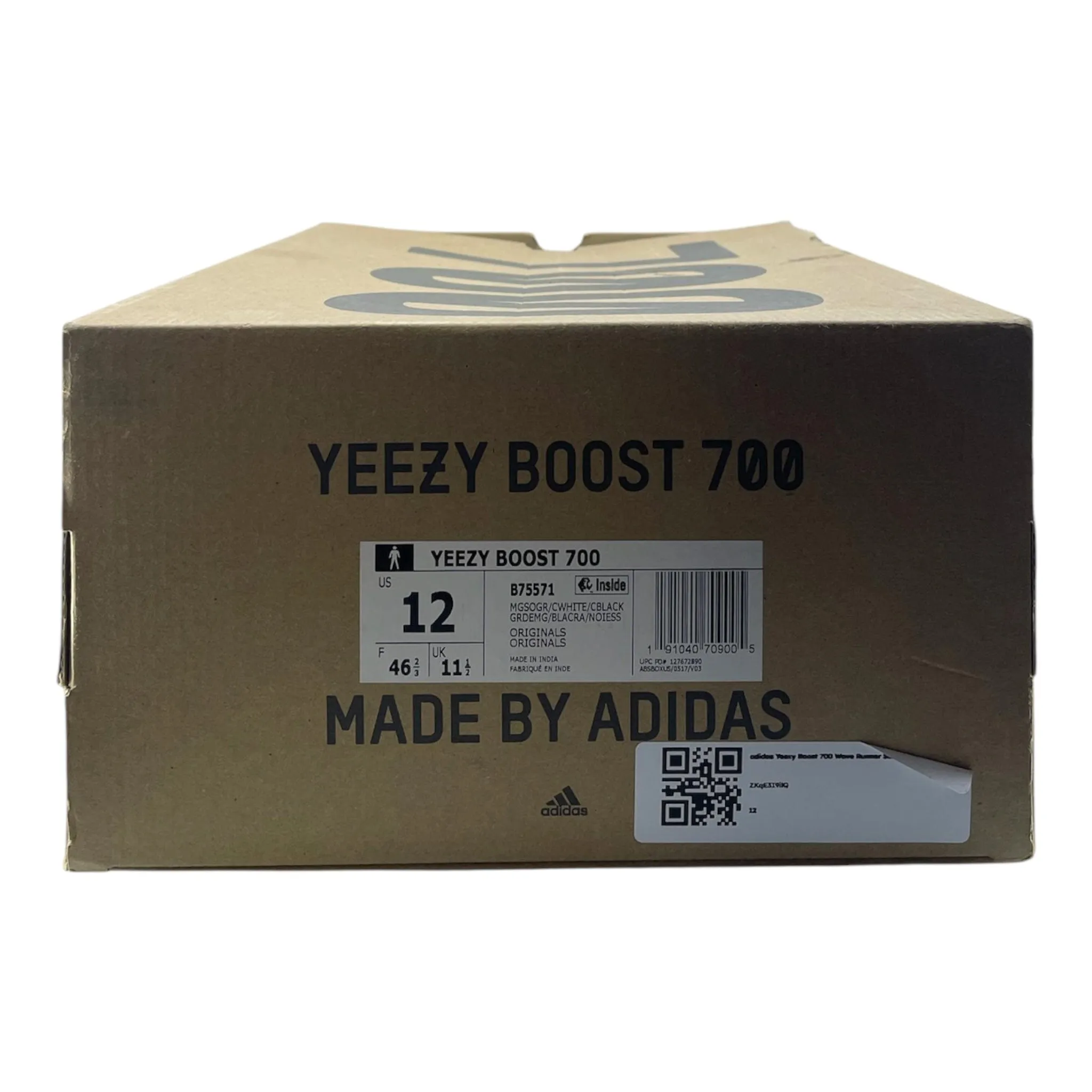 adidas Yeezy Boost 700 Wave Runner Solid Grey Pre-Owned