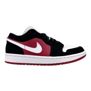 Air Jordan 1 Low Black White Gym Red (W)