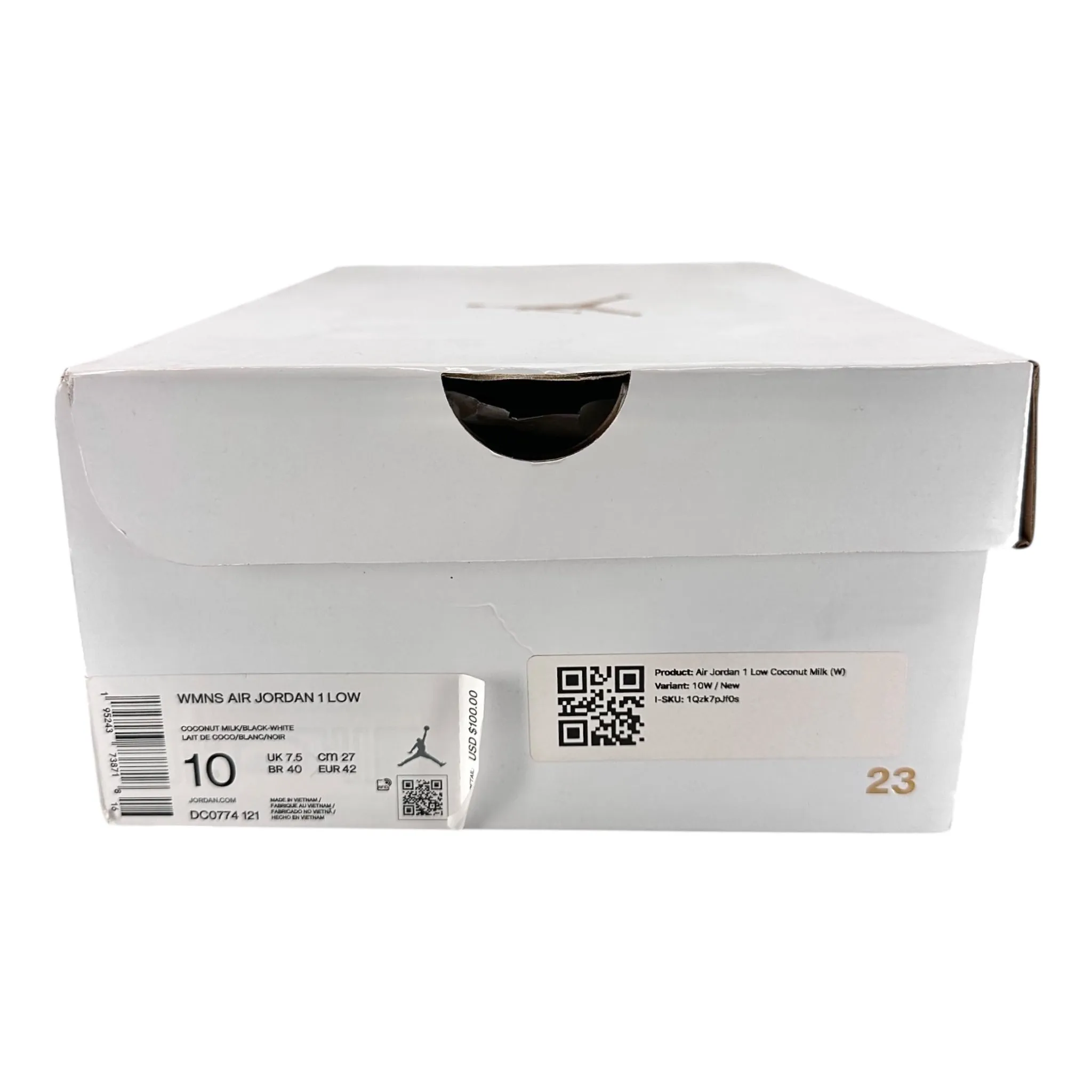 Air Jordan 1 Low Coconut Milk (W)