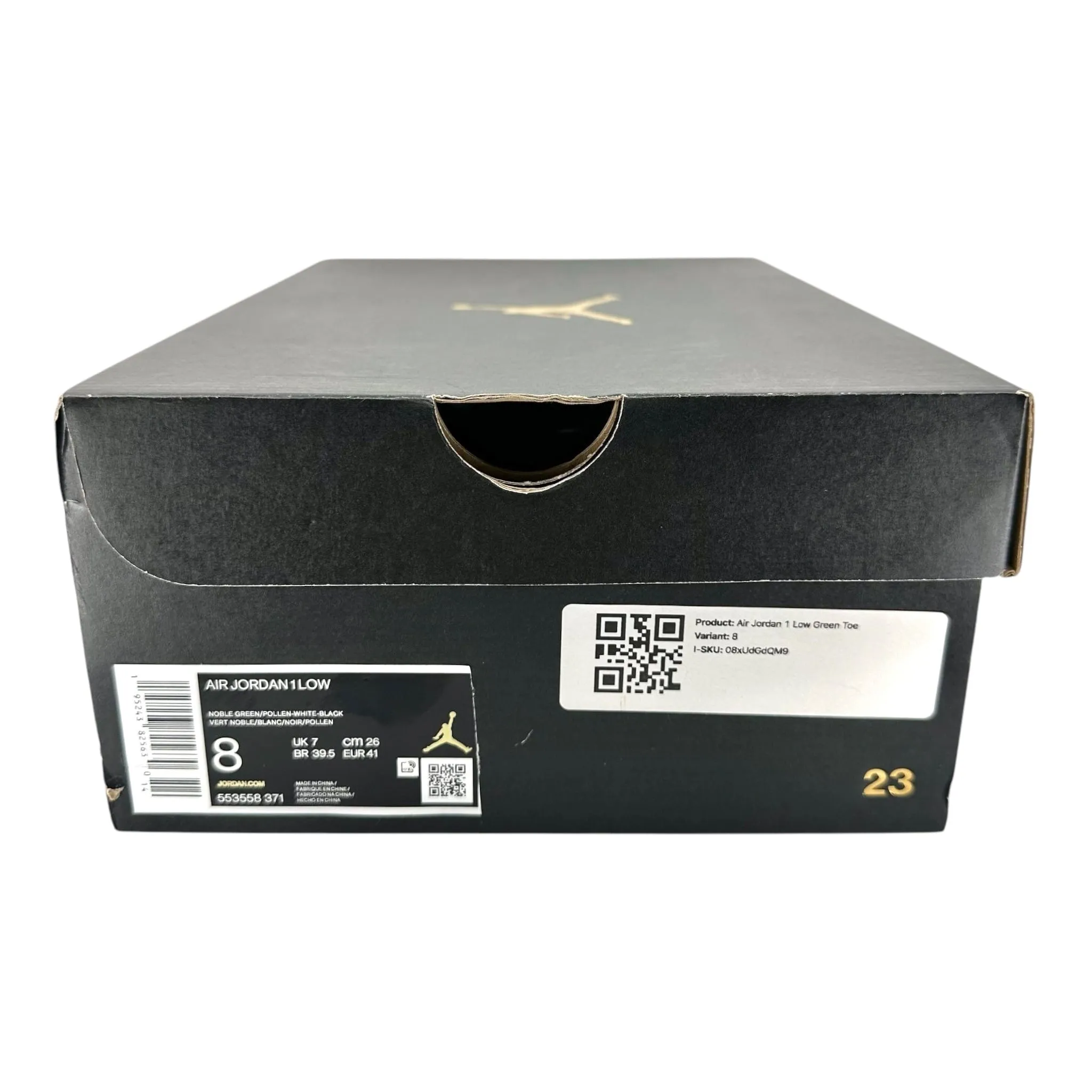 Air Jordan 1 Low Green Toe