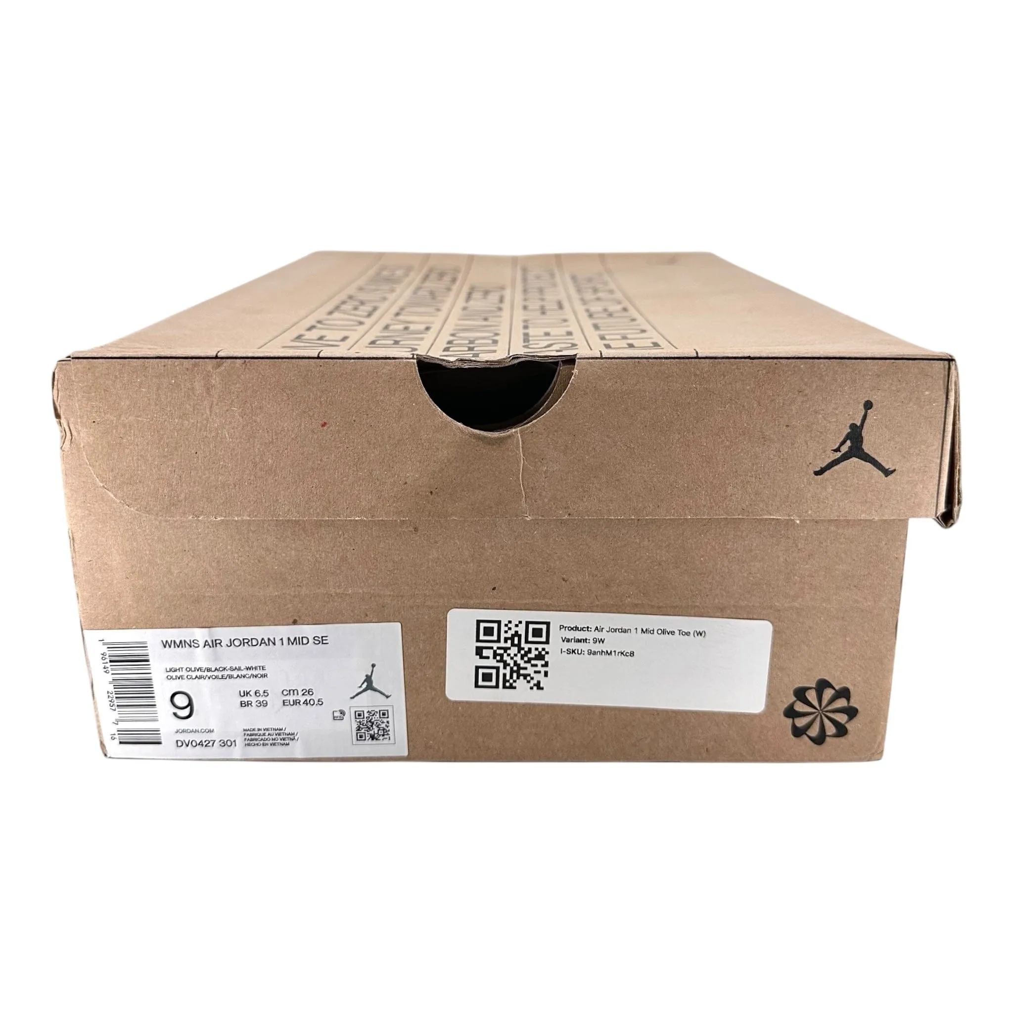 Air Jordan 1 Mid Olive Toe (W)