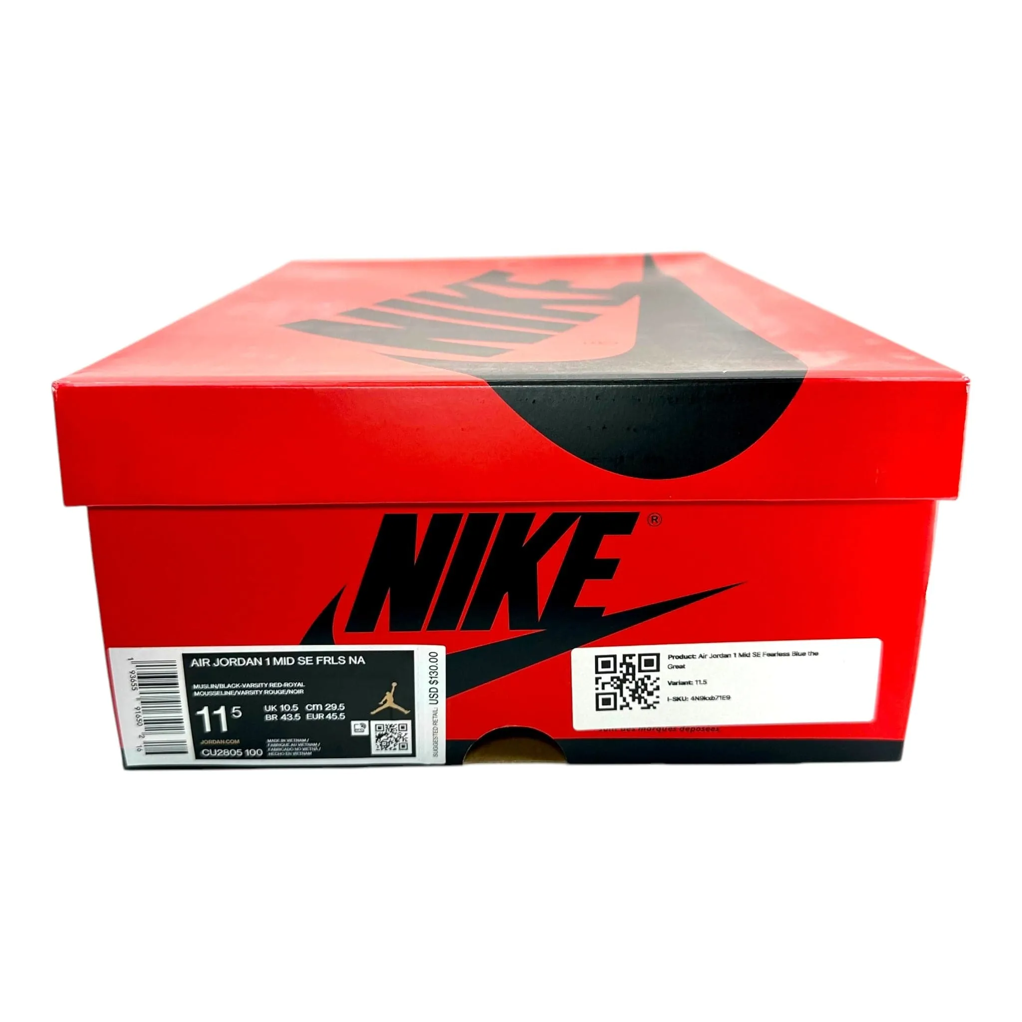 Air Jordan 1 Mid SE Fearless Blue the Great