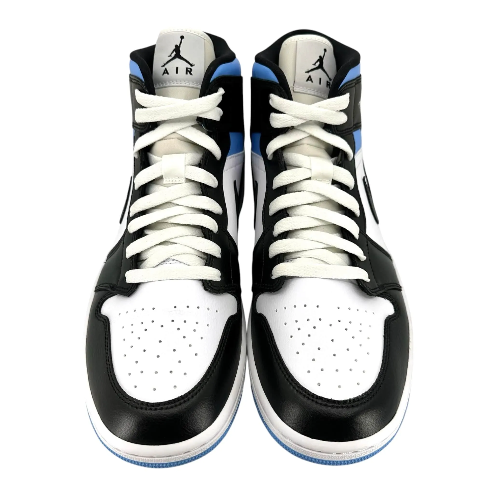 Air Jordan 1 Mid University Black White (W)