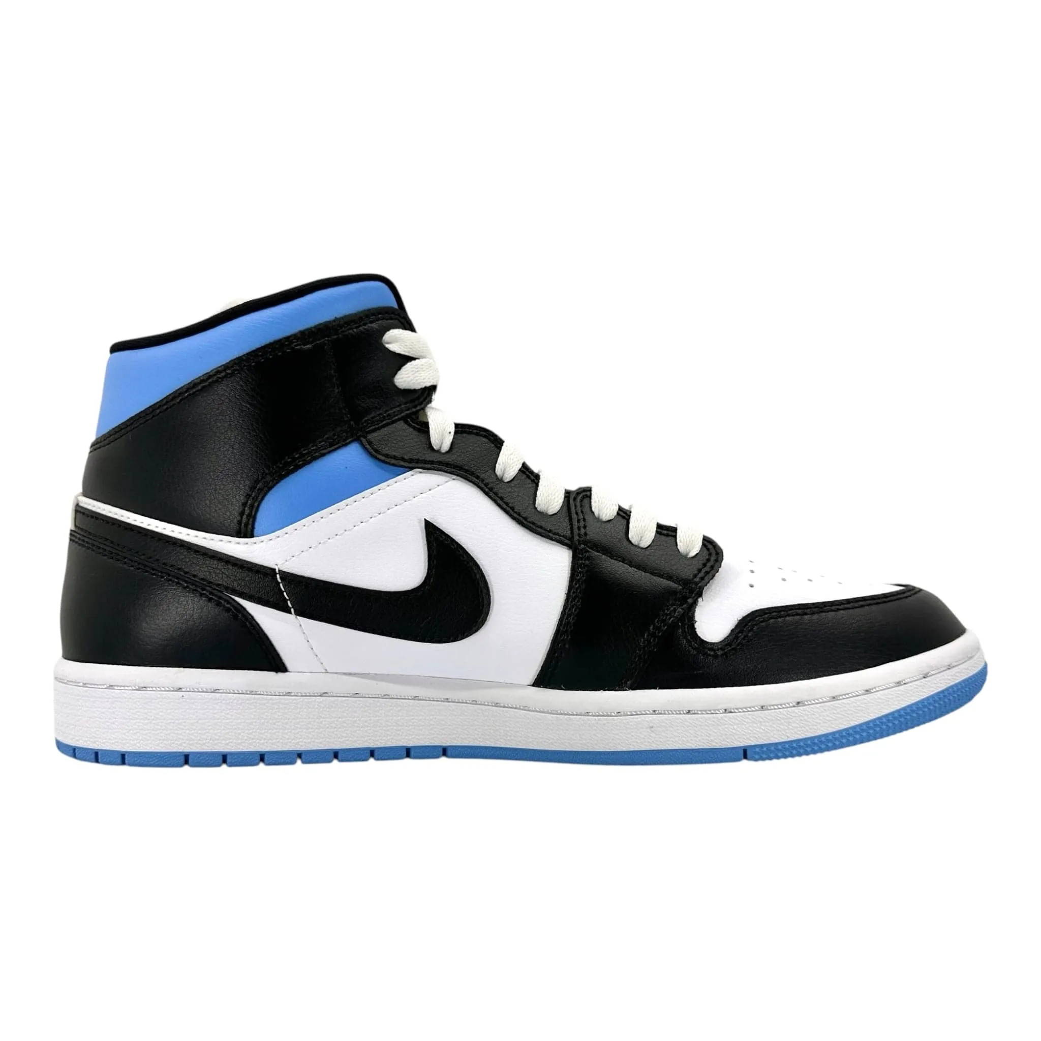 Air Jordan 1 Mid University Black White (W)