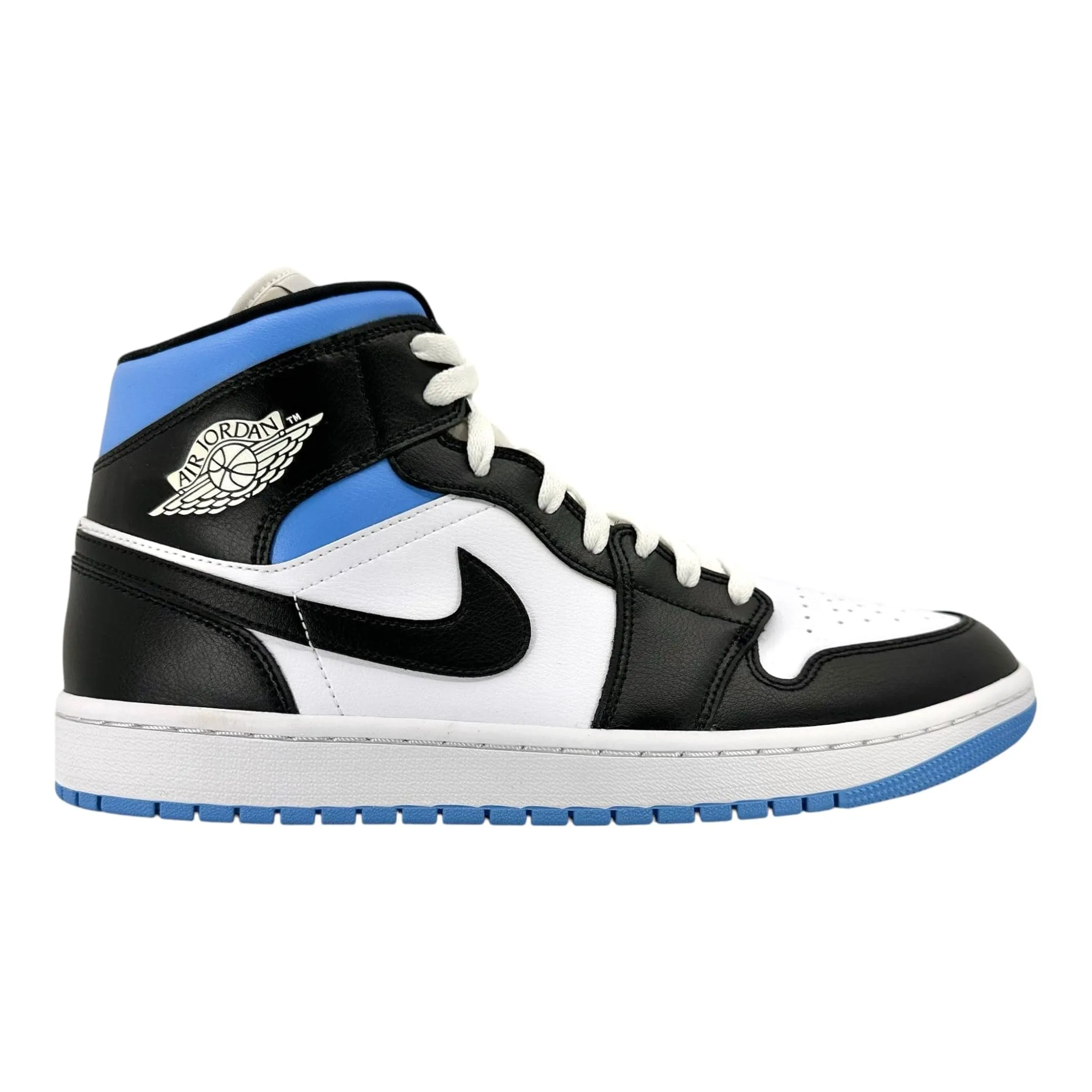 Air Jordan 1 Mid University Black White (W)