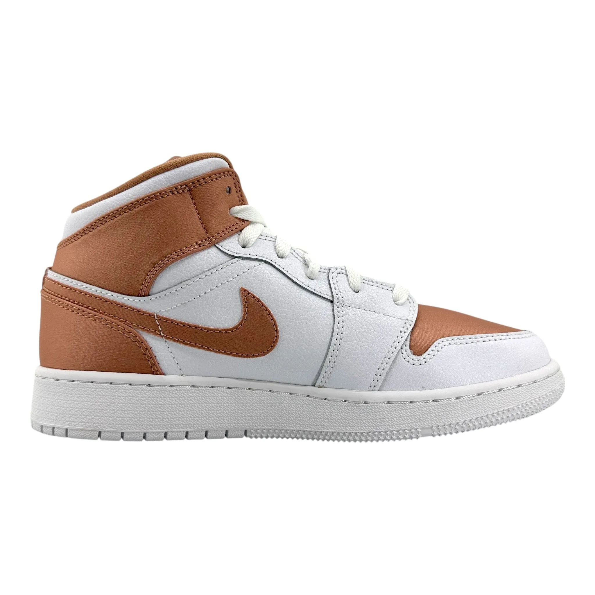 Air Jordan 1 Mid White Rose Gold (GS)