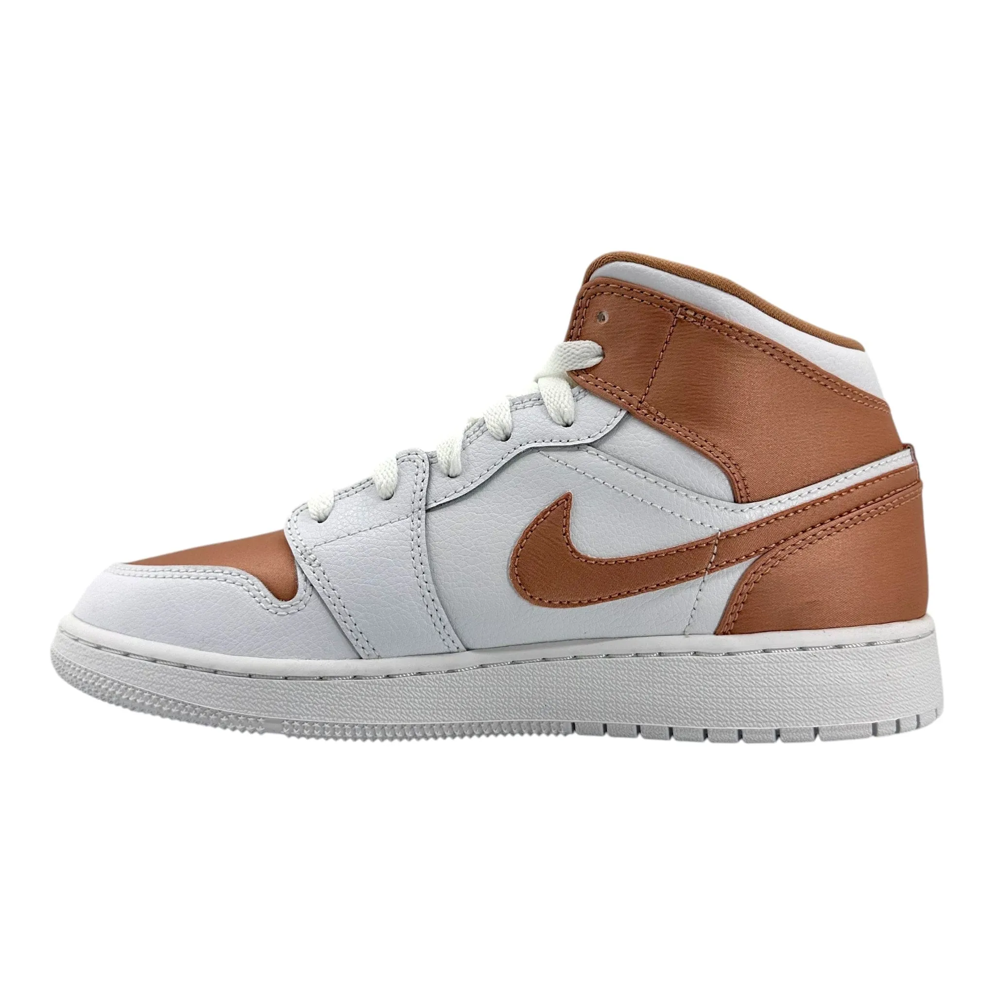 Air Jordan 1 Mid White Rose Gold (GS)