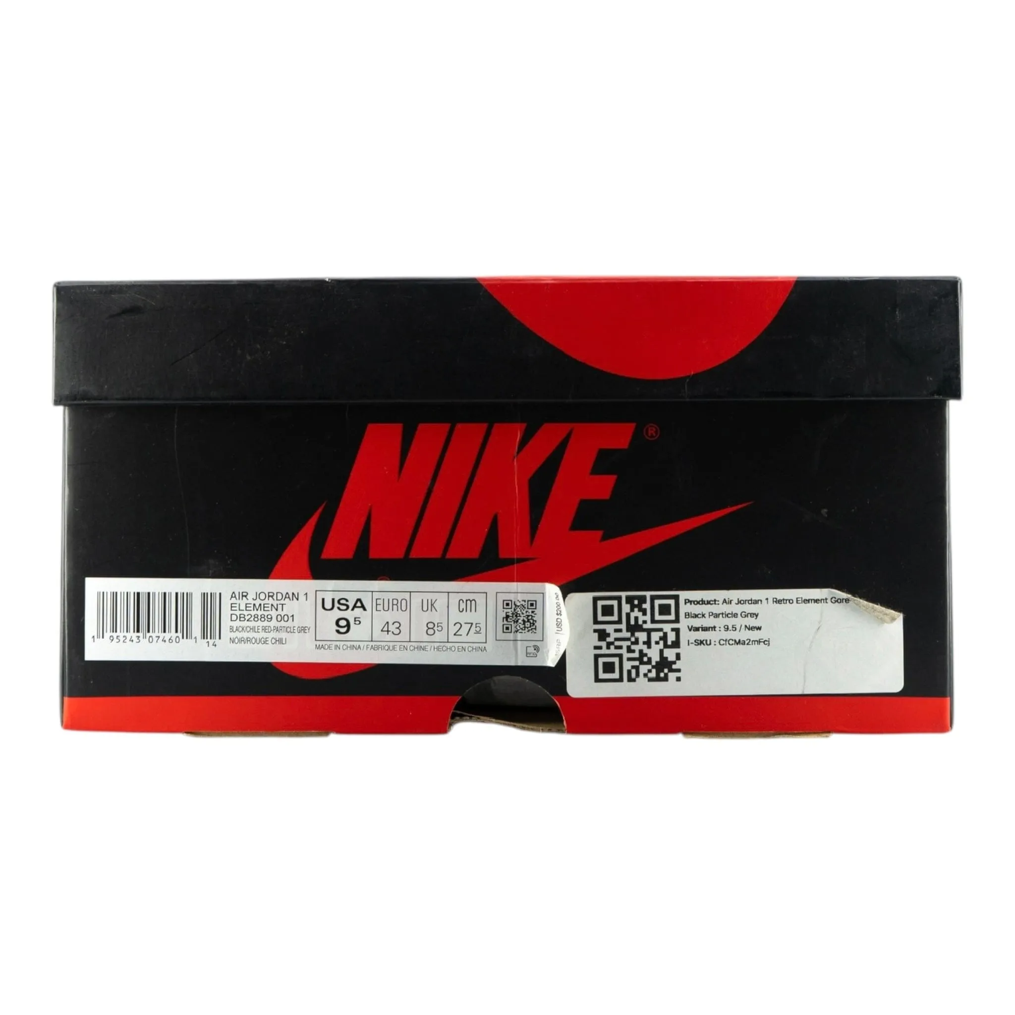 Air Jordan 1 Retro Element Gore-Tex Black Particle Grey