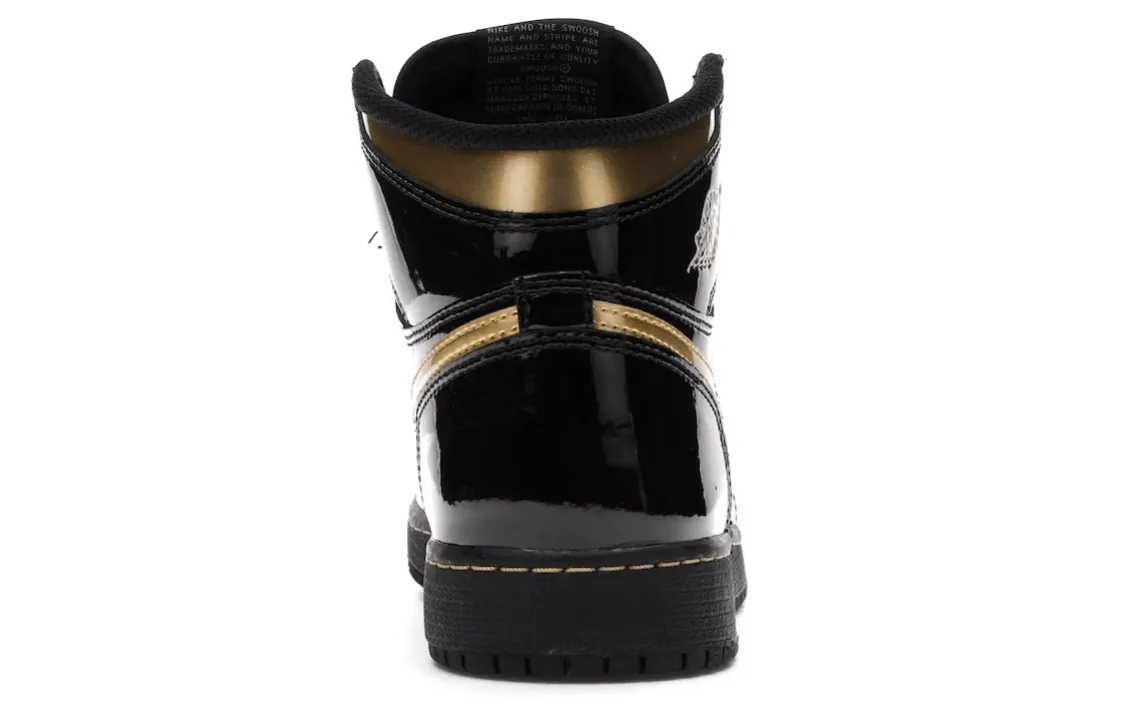 Air Jordan 1 Retro High Black Metallic Gold (2020) (GS)