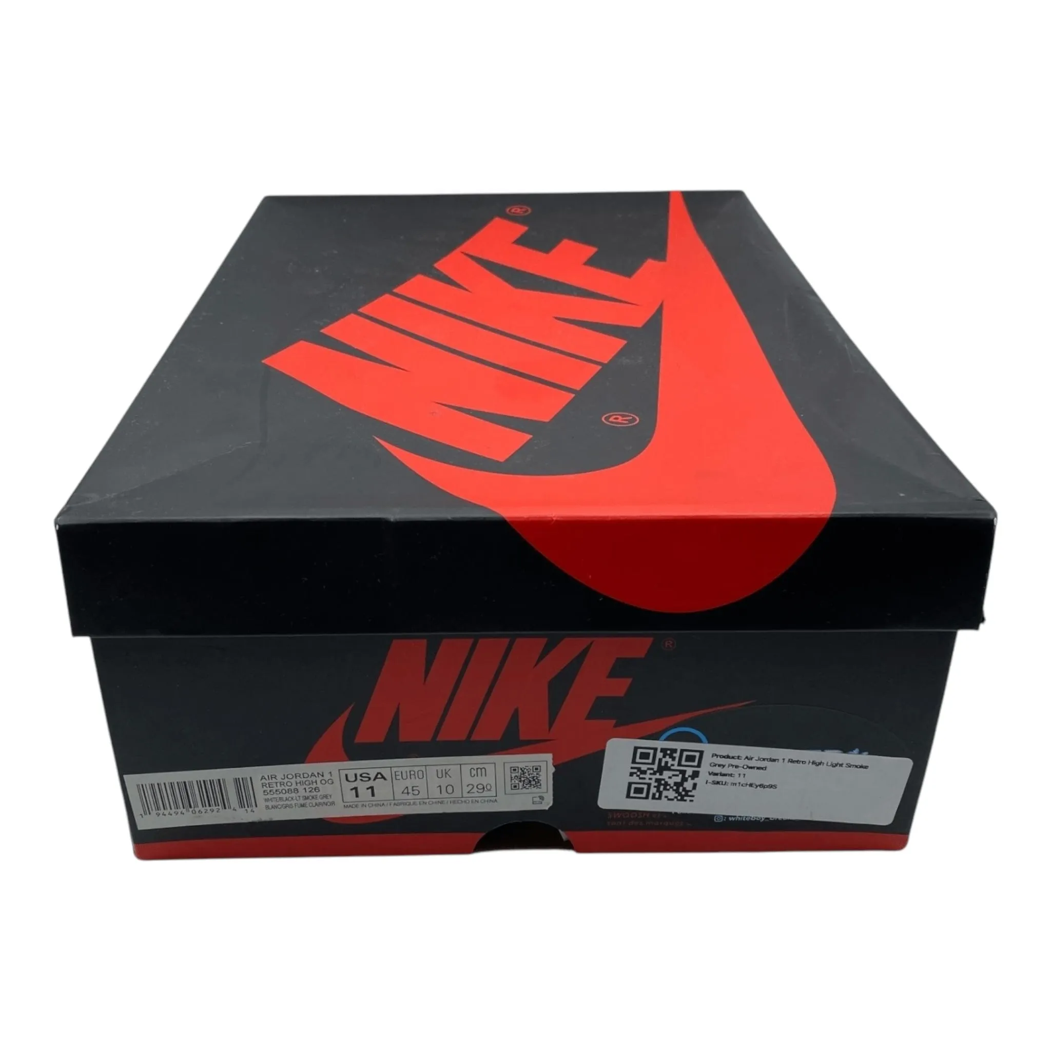 Air Jordan 1 Retro High Light Smoke Grey Pre-Owned