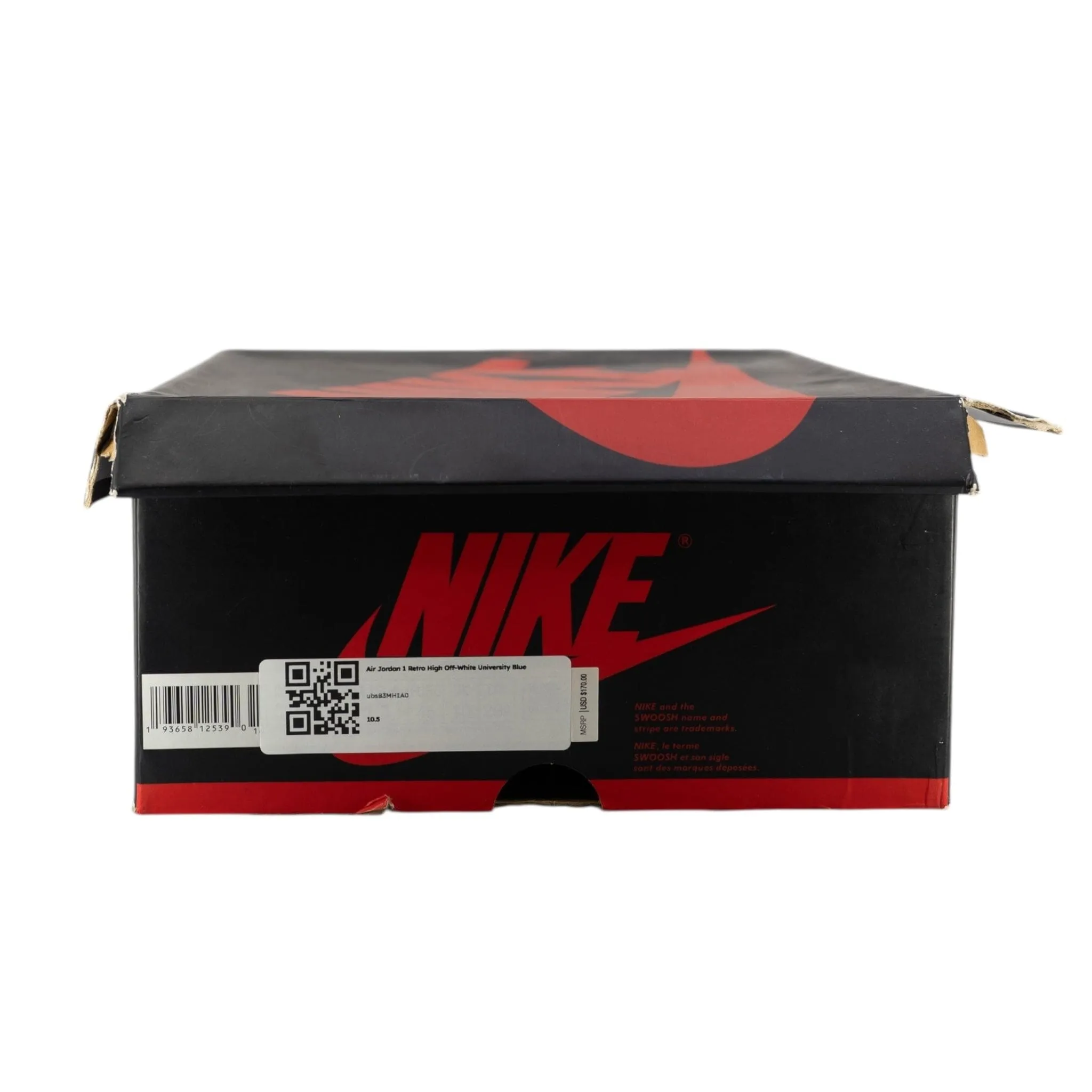 Air Jordan 1 Retro High Off-White University Blue Pre-Owned