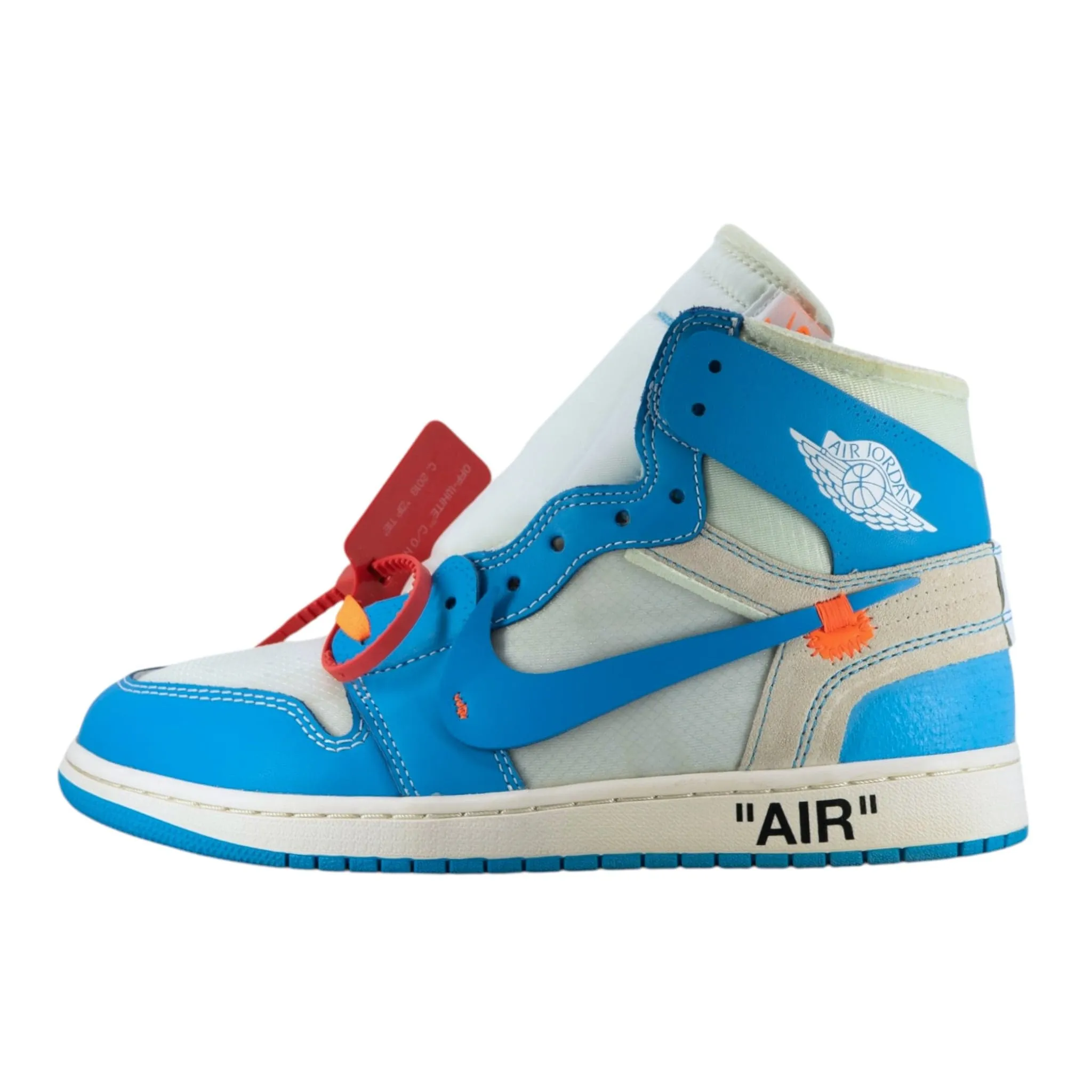 Air Jordan 1 Retro High Off-White University Blue Pre-Owned