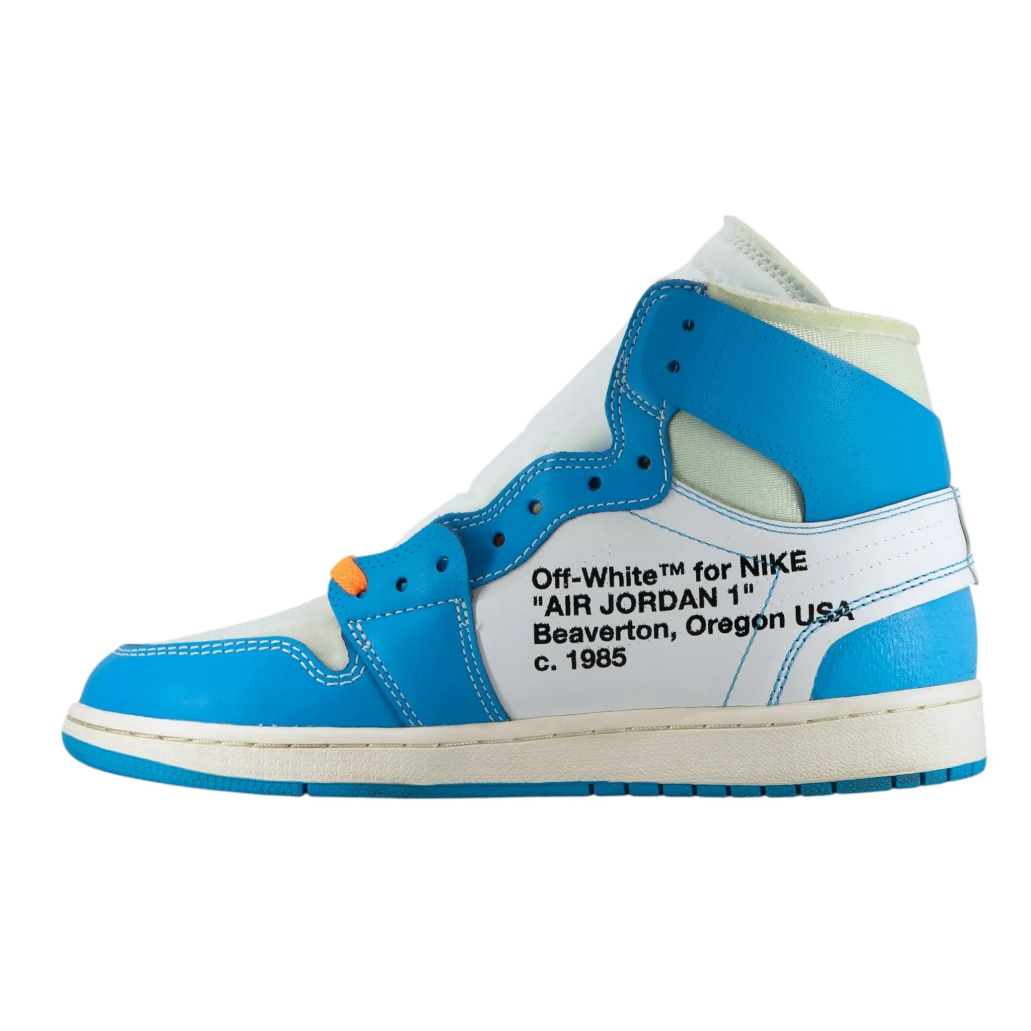 Air Jordan 1 Retro High Off-White University Blue Pre-Owned