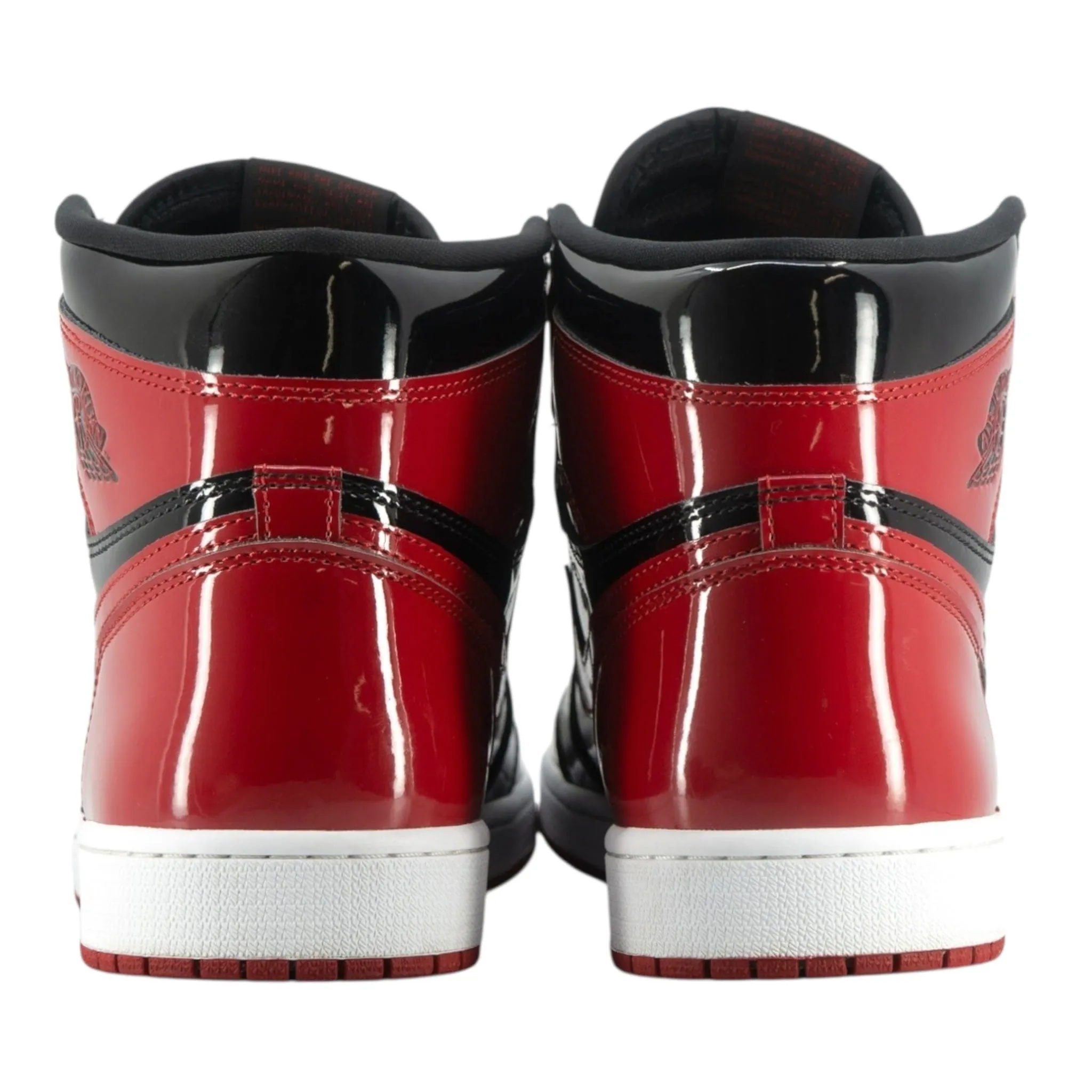 Air Jordan 1 Retro High OG Bred Patent Pre-Owned