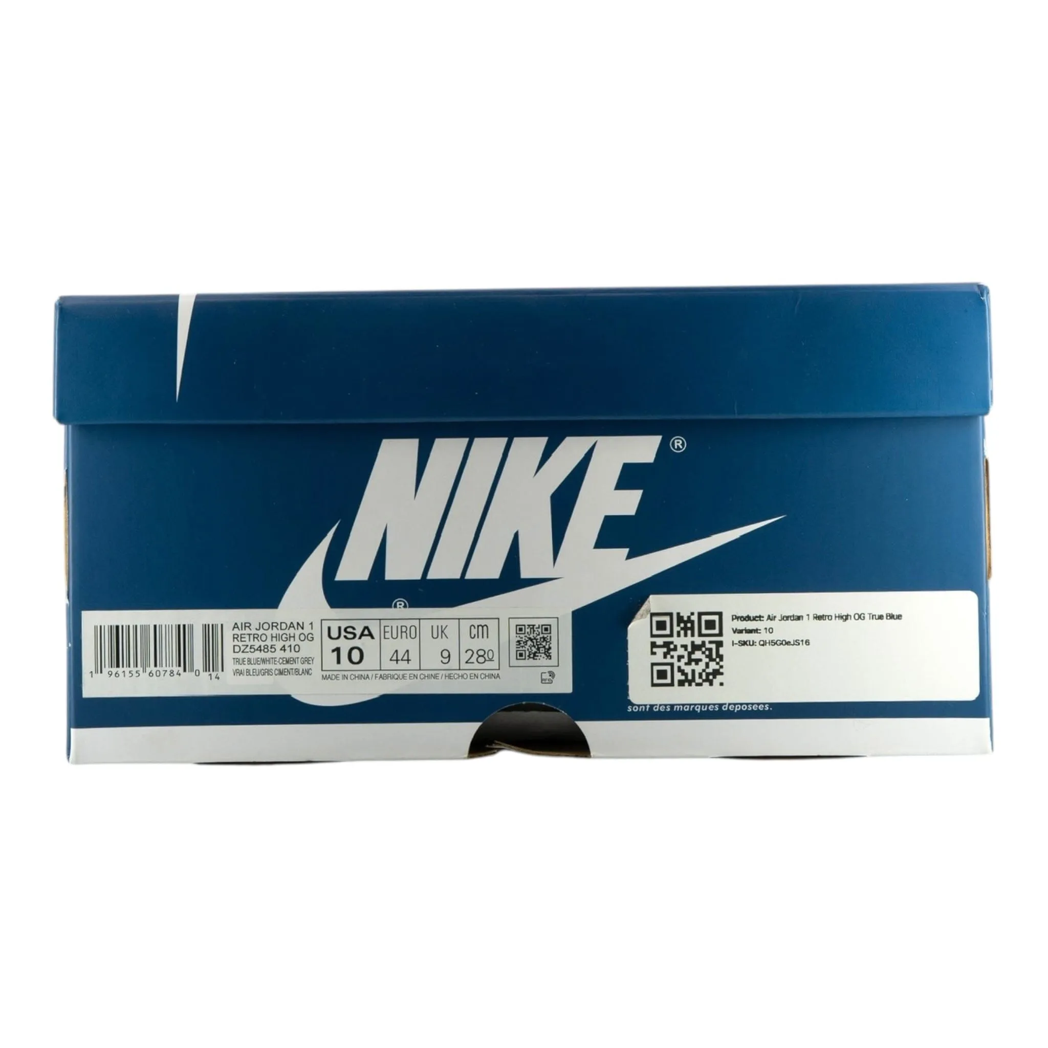 Air Jordan 1 Retro High OG True Blue