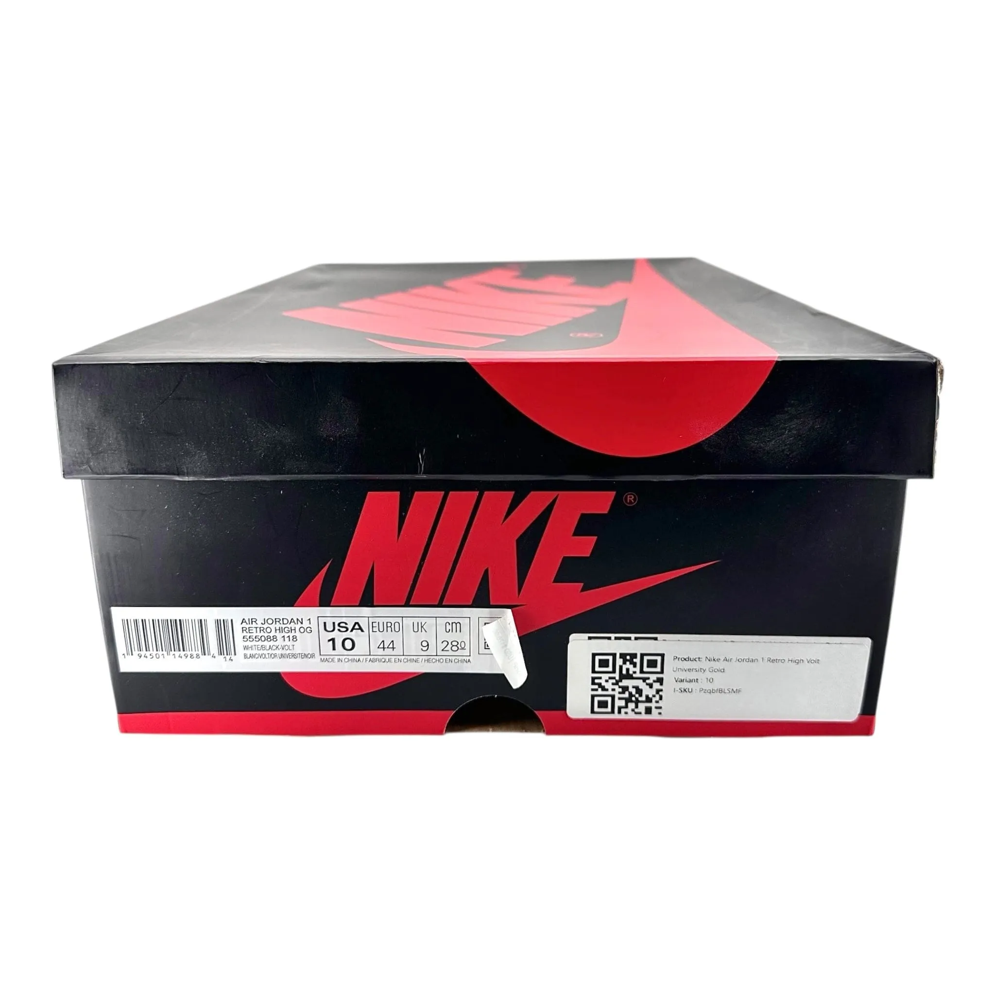 Air Jordan 1 Retro High Volt University Gold