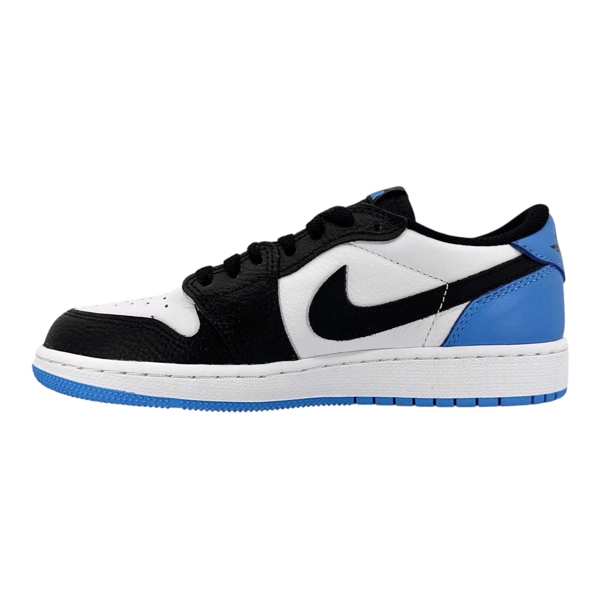 Air Jordan 1 Retro Low OG Black Dark Powder Blue (GS)
