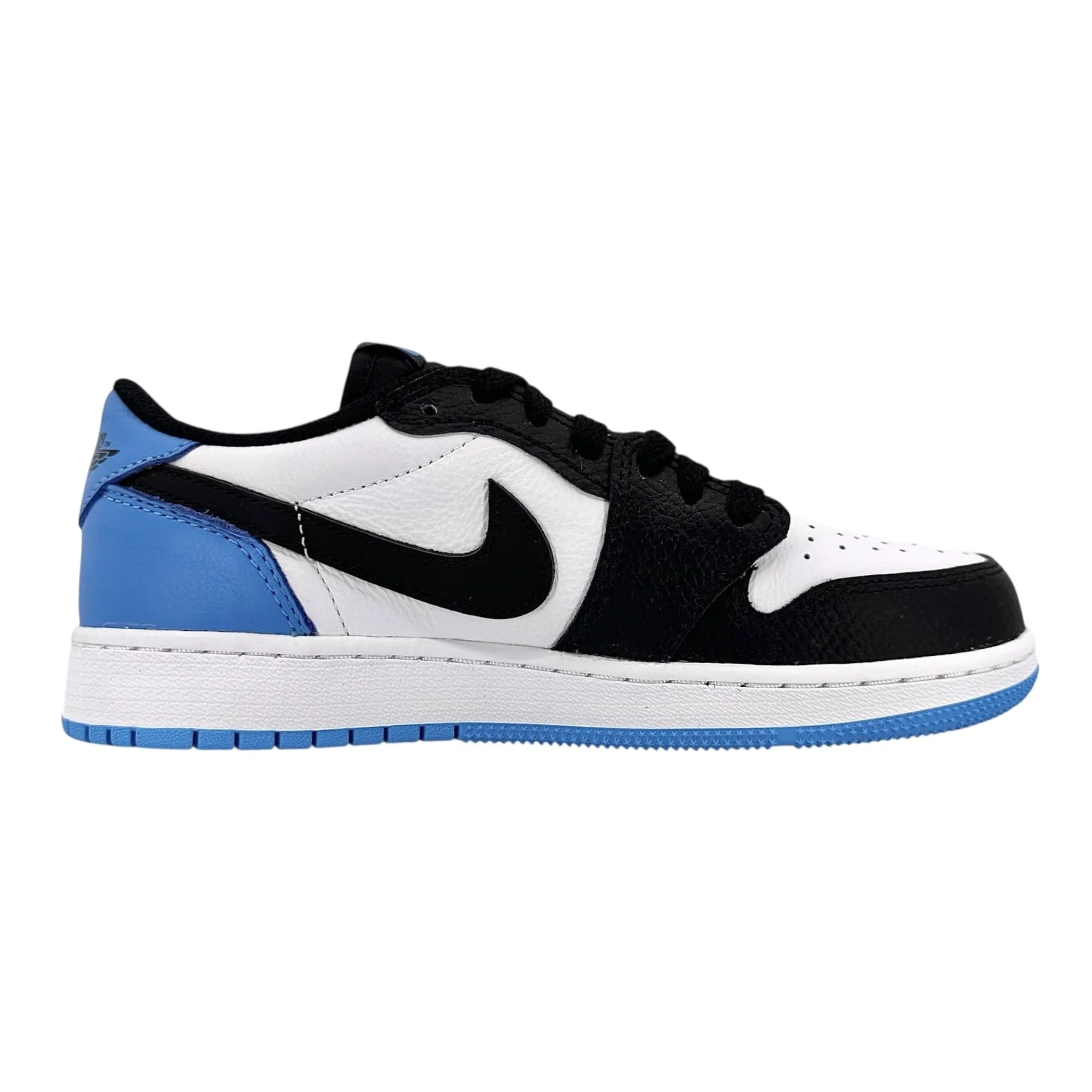 Air Jordan 1 Retro Low OG Black Dark Powder Blue (GS)