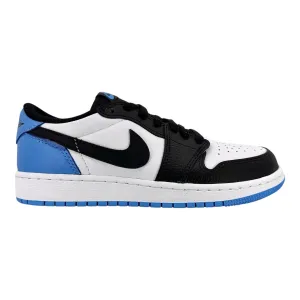 Air Jordan 1 Retro Low OG Black Dark Powder Blue (GS)
