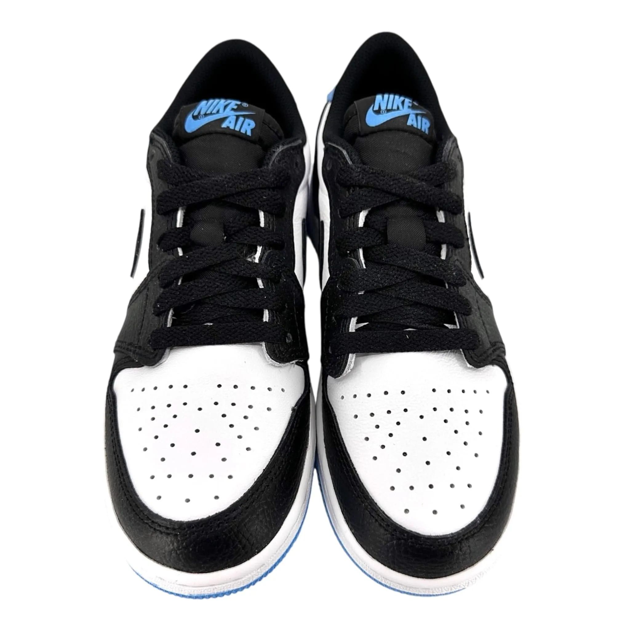 Air Jordan 1 Retro Low OG Black Dark Powder Blue (GS)