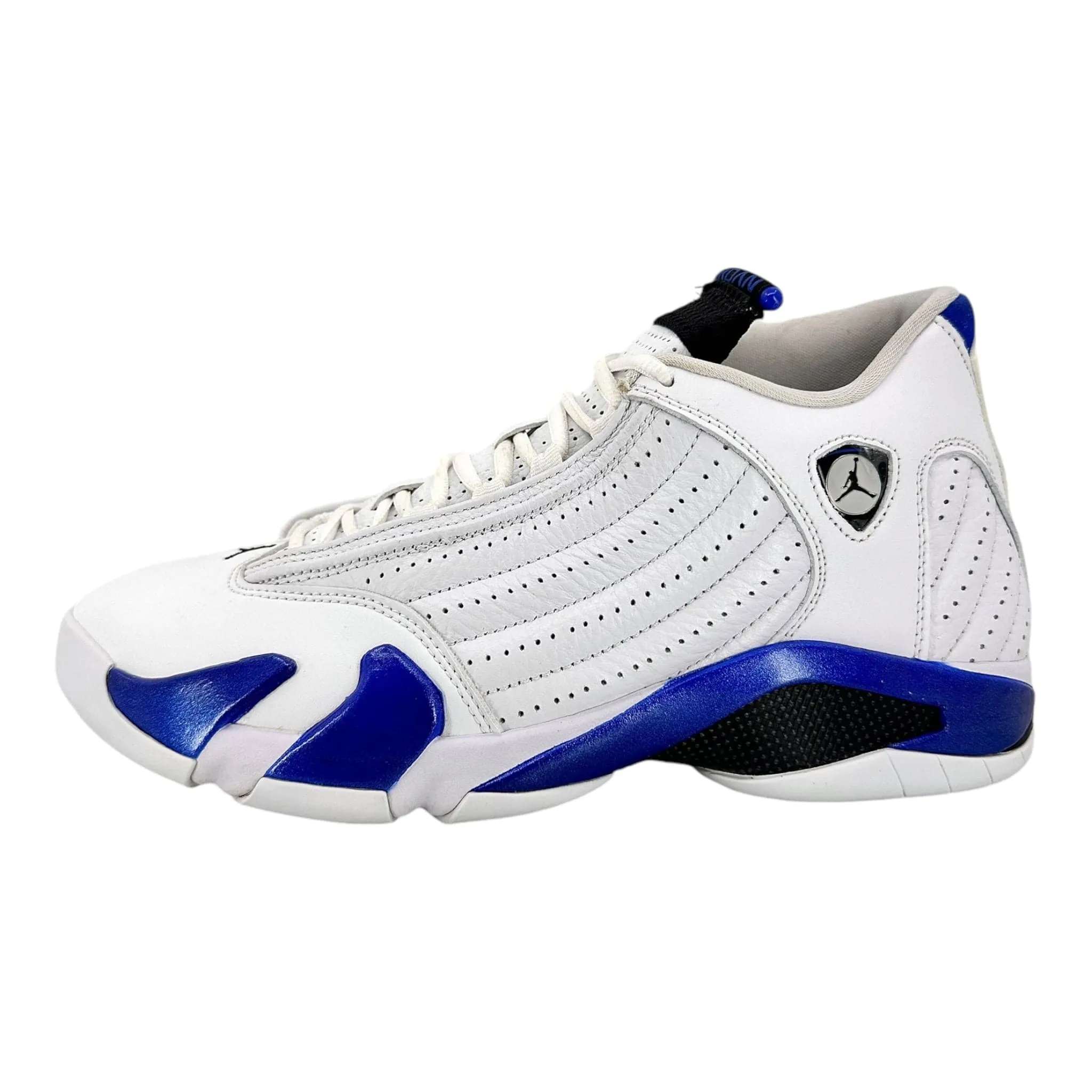 Air Jordan 14 Retro White Hyper Royal Pre-Owned