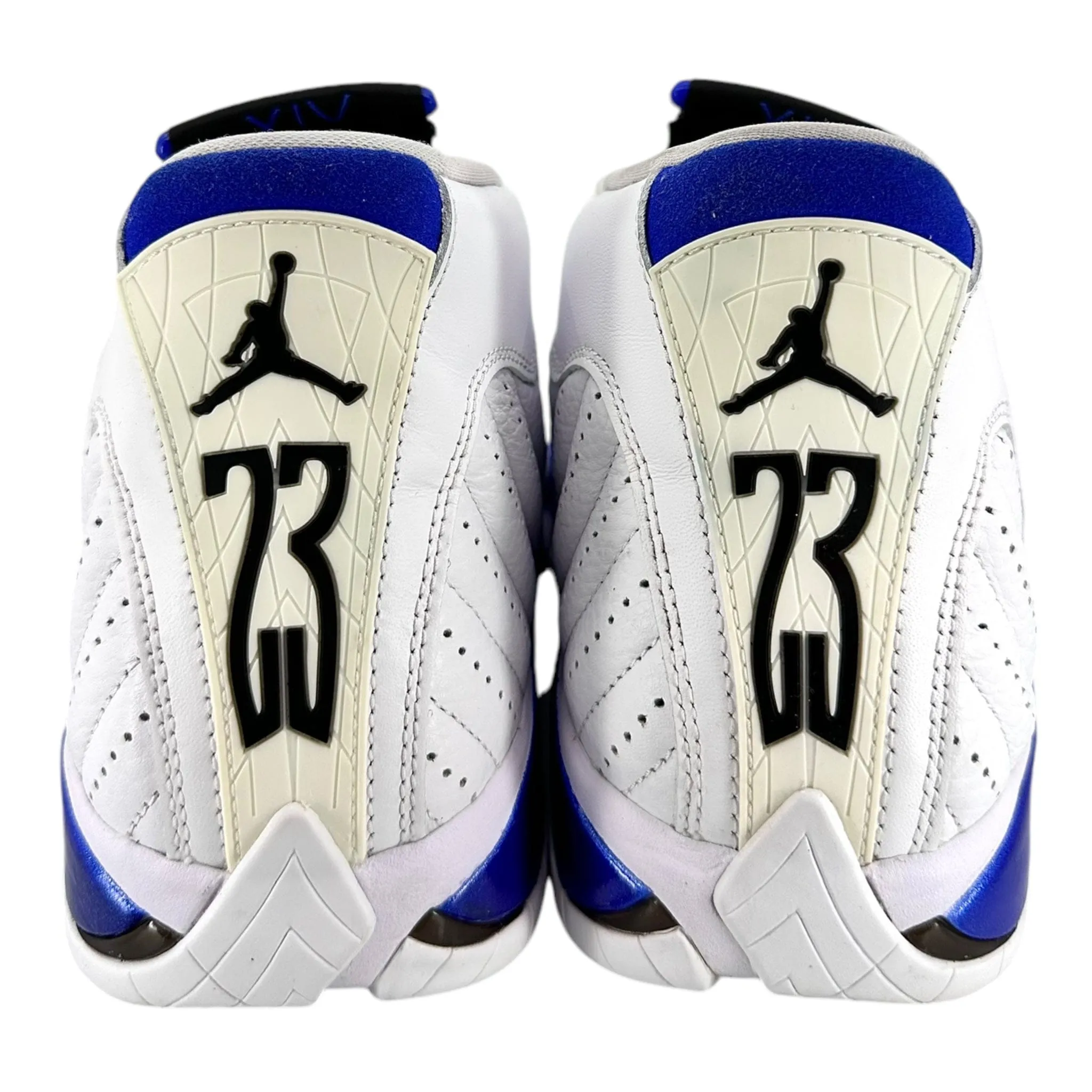 Air Jordan 14 Retro White Hyper Royal Pre-Owned