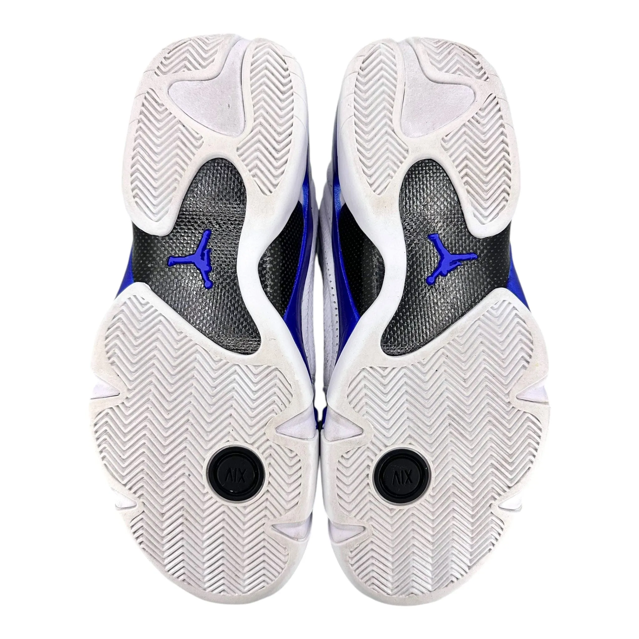 Air Jordan 14 Retro White Hyper Royal Pre-Owned