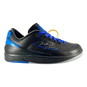 Air Jordan 2 Retro Low SP Off-White Black Blue Pre-Owned