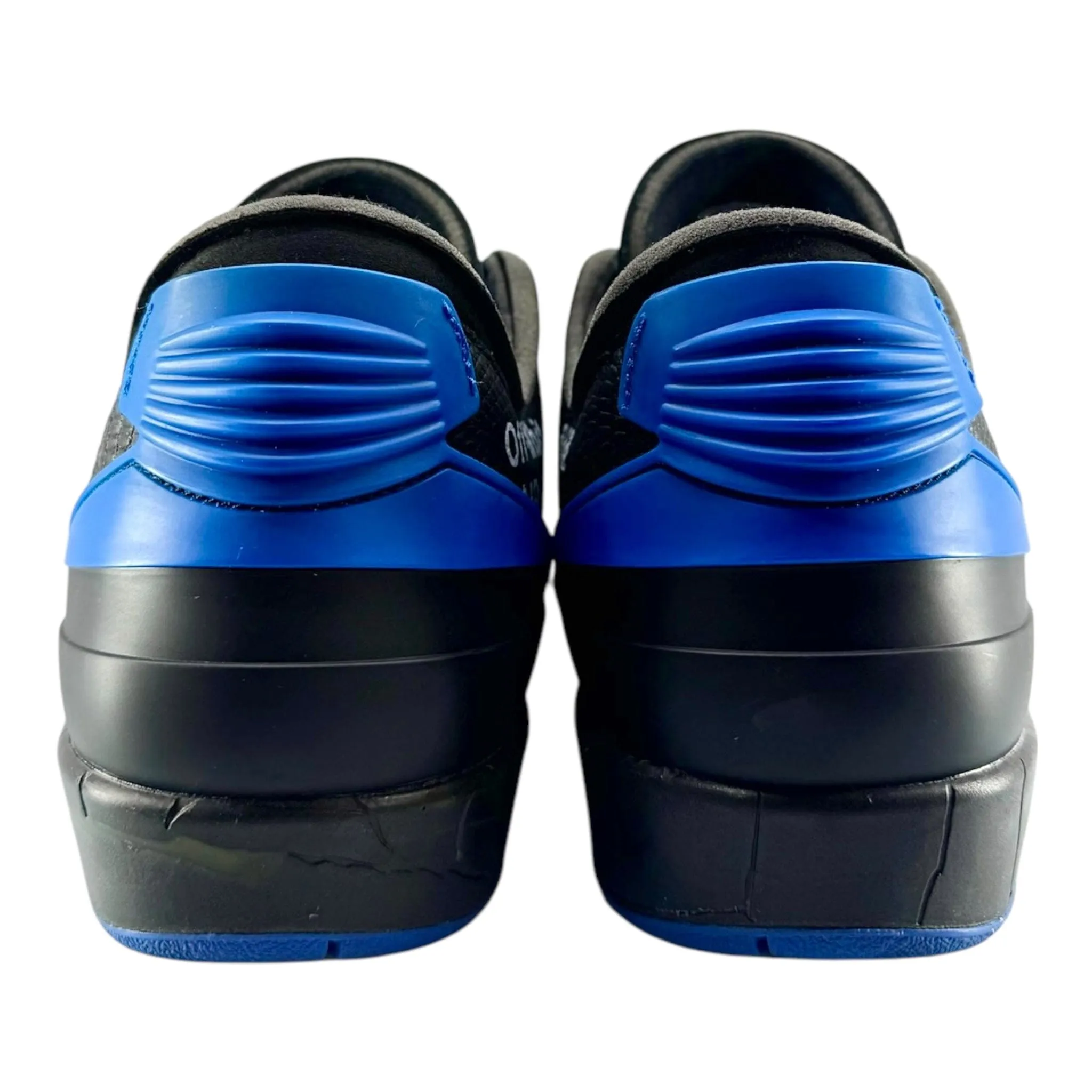 Air Jordan 2 Retro Low SP Off-White Black Blue Pre-Owned