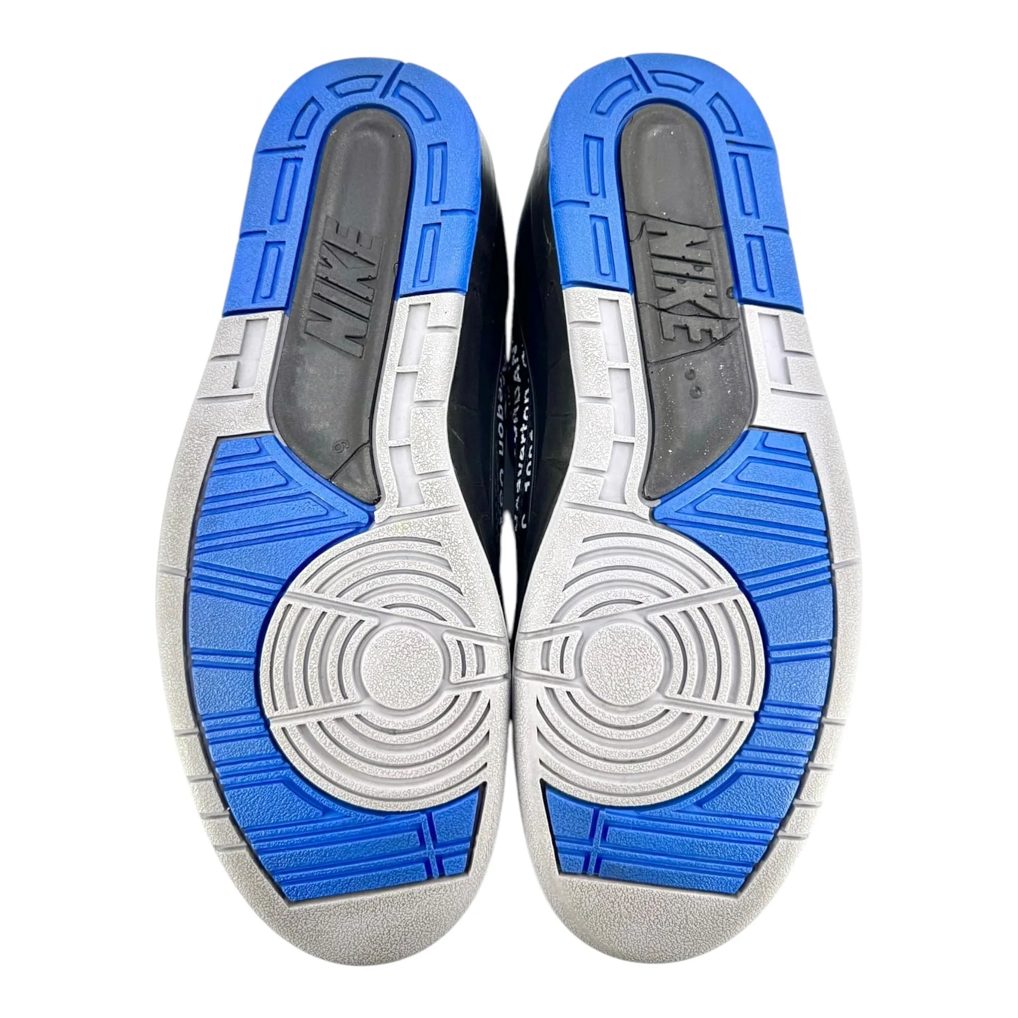 Air Jordan 2 Retro Low SP Off-White Black Blue Pre-Owned