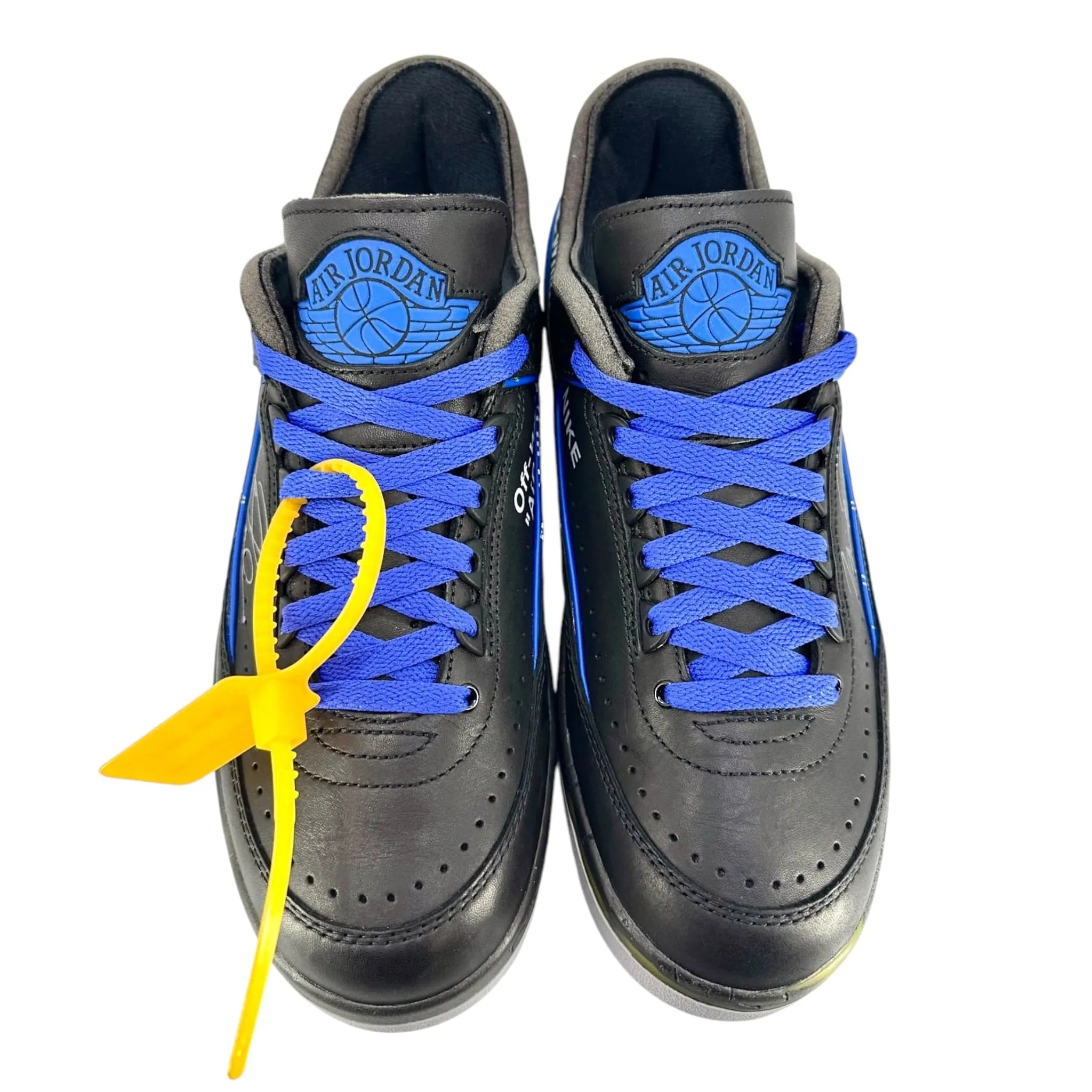 Air Jordan 2 Retro Low SP Off-White Black Blue Pre-Owned