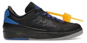 Air Jordan 2 Retro Low SP Off-White Black Blue