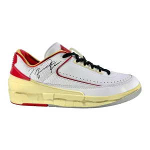 Air Jordan 2 Retro Low SP Off-White White Red Pre-Owned
