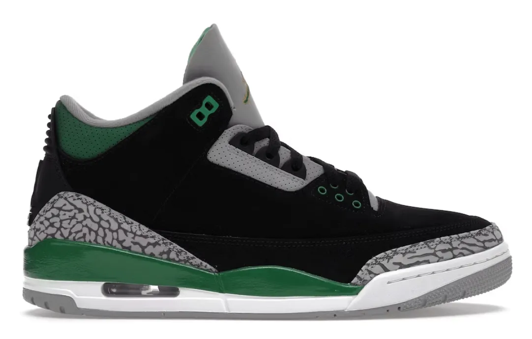 Air Jordan 3 Retro Pine Green