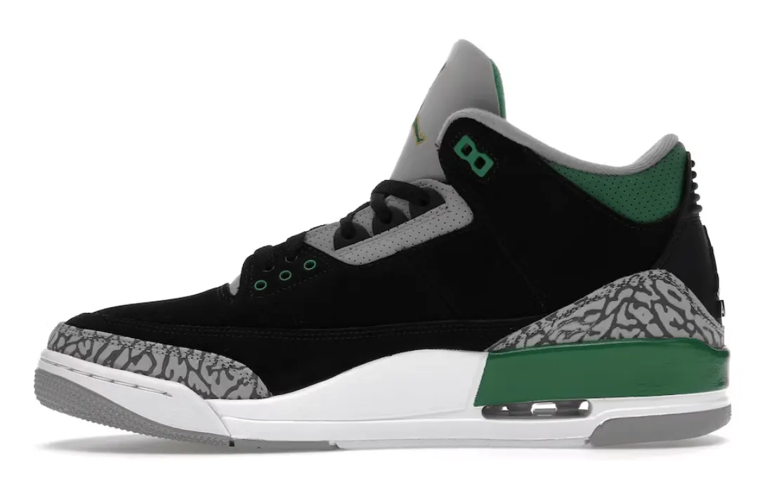 Air Jordan 3 Retro Pine Green