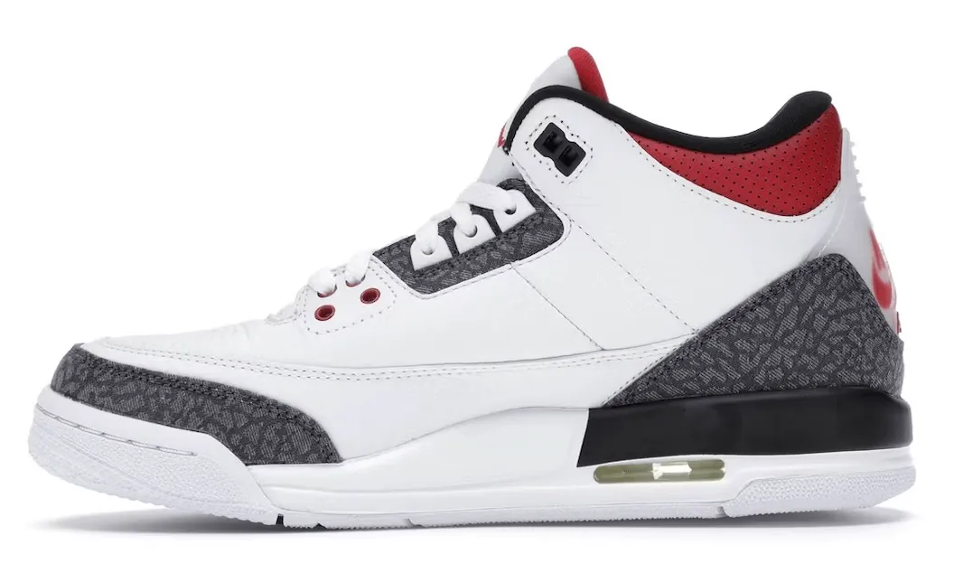 Air Jordan 3 Retro SE Fire Red Denim (GS)