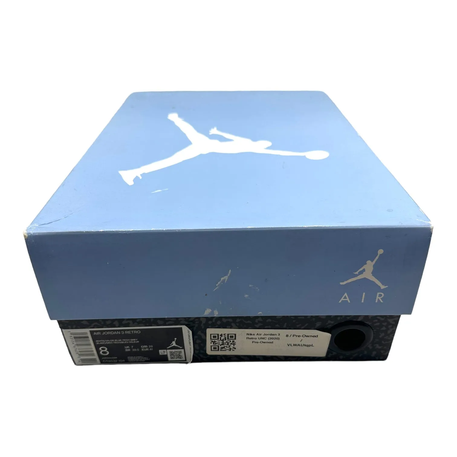 Air Jordan 3 Retro UNC (2020) Pre-Owned