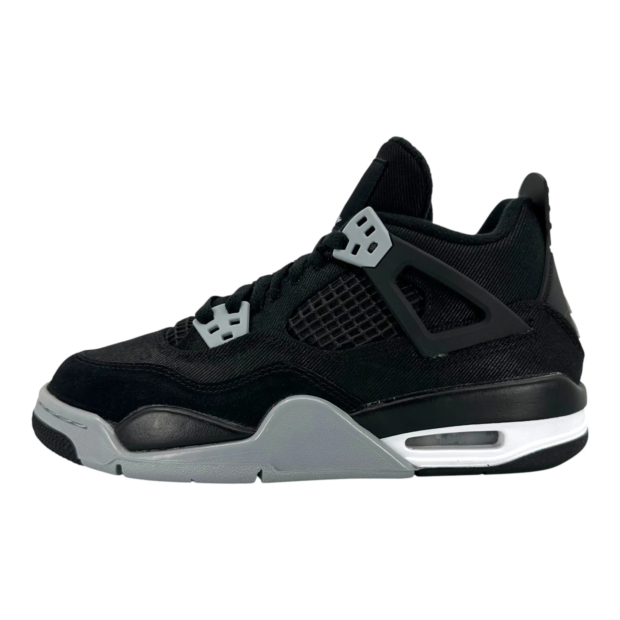 Air Jordan 4 Retro Black Canvas (GS)