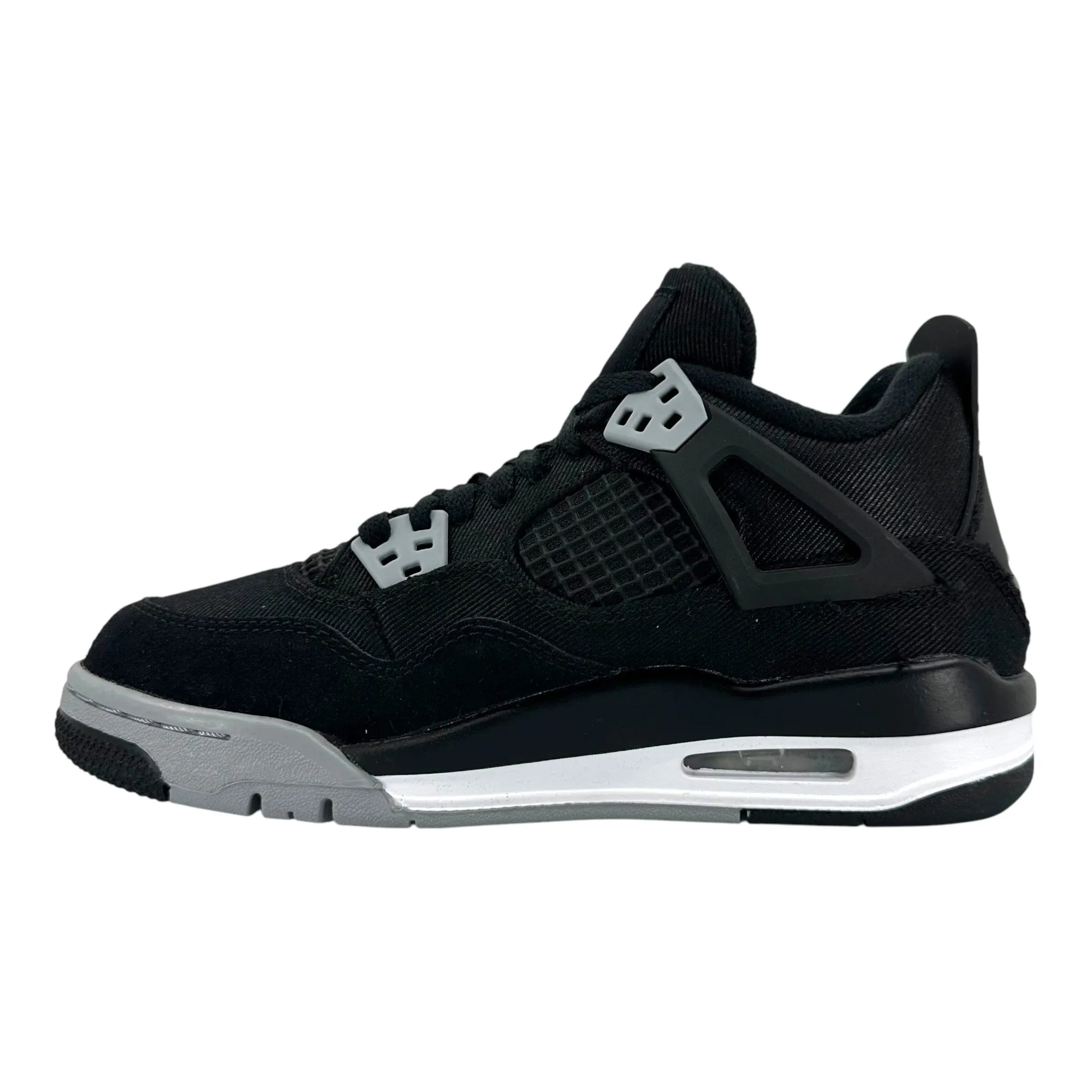 Air Jordan 4 Retro Black Canvas (GS)