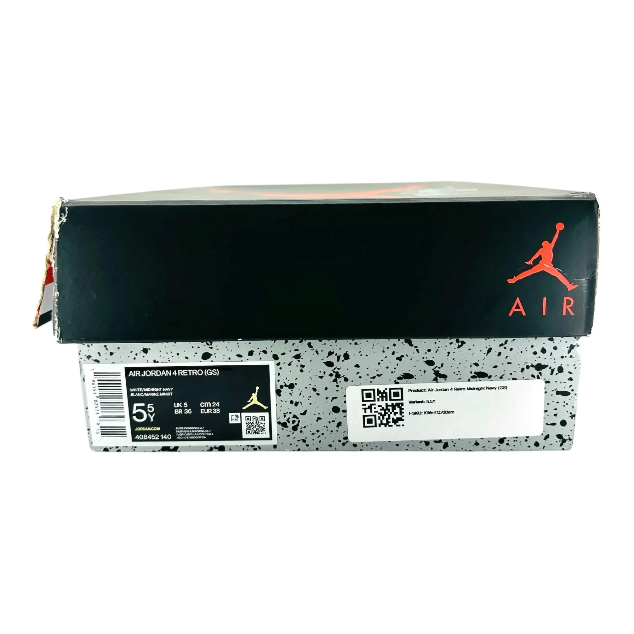 Air Jordan 4 Retro Midnight Navy (GS)