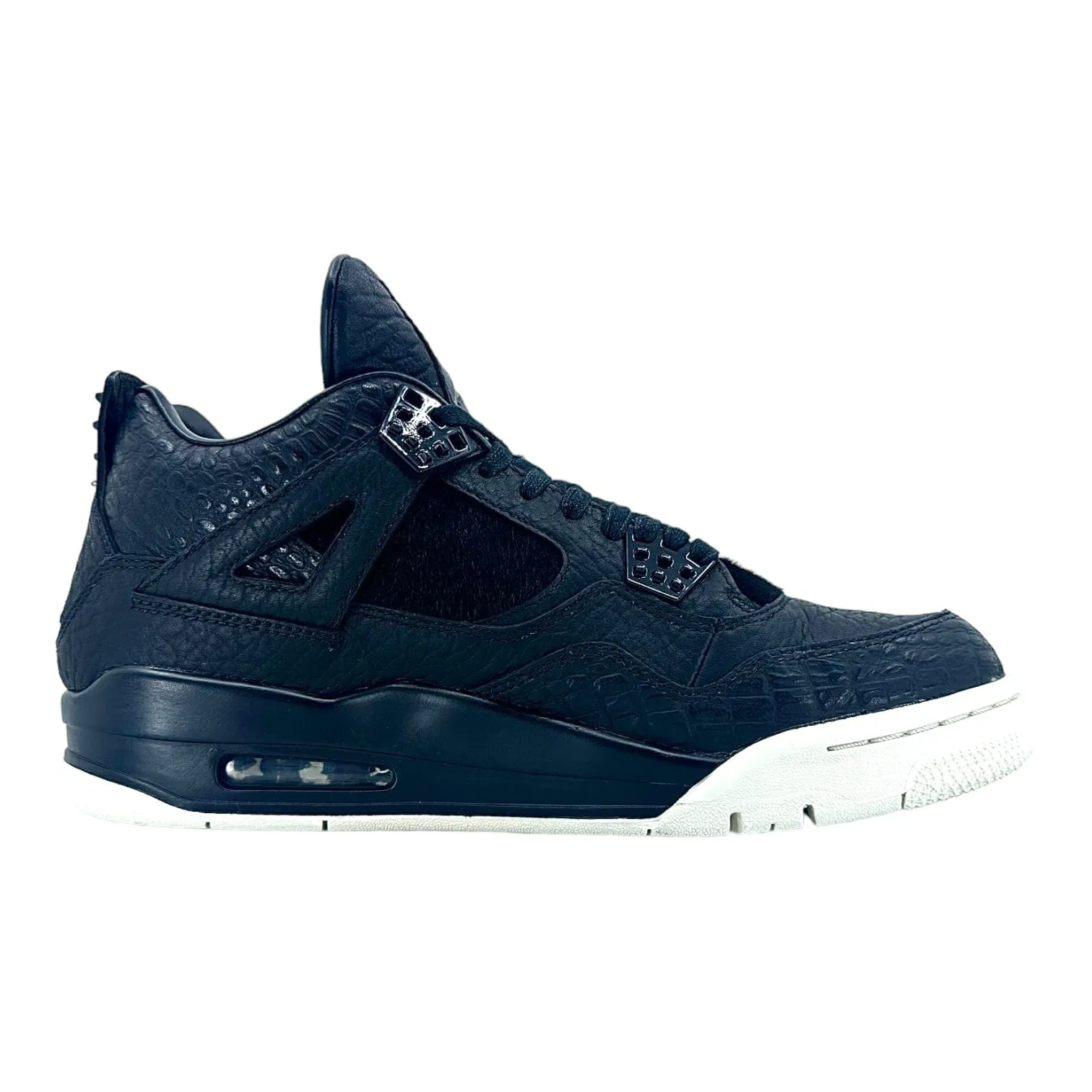 Air Jordan 4 Retro Pony Hair Premium Black Pre-Owned