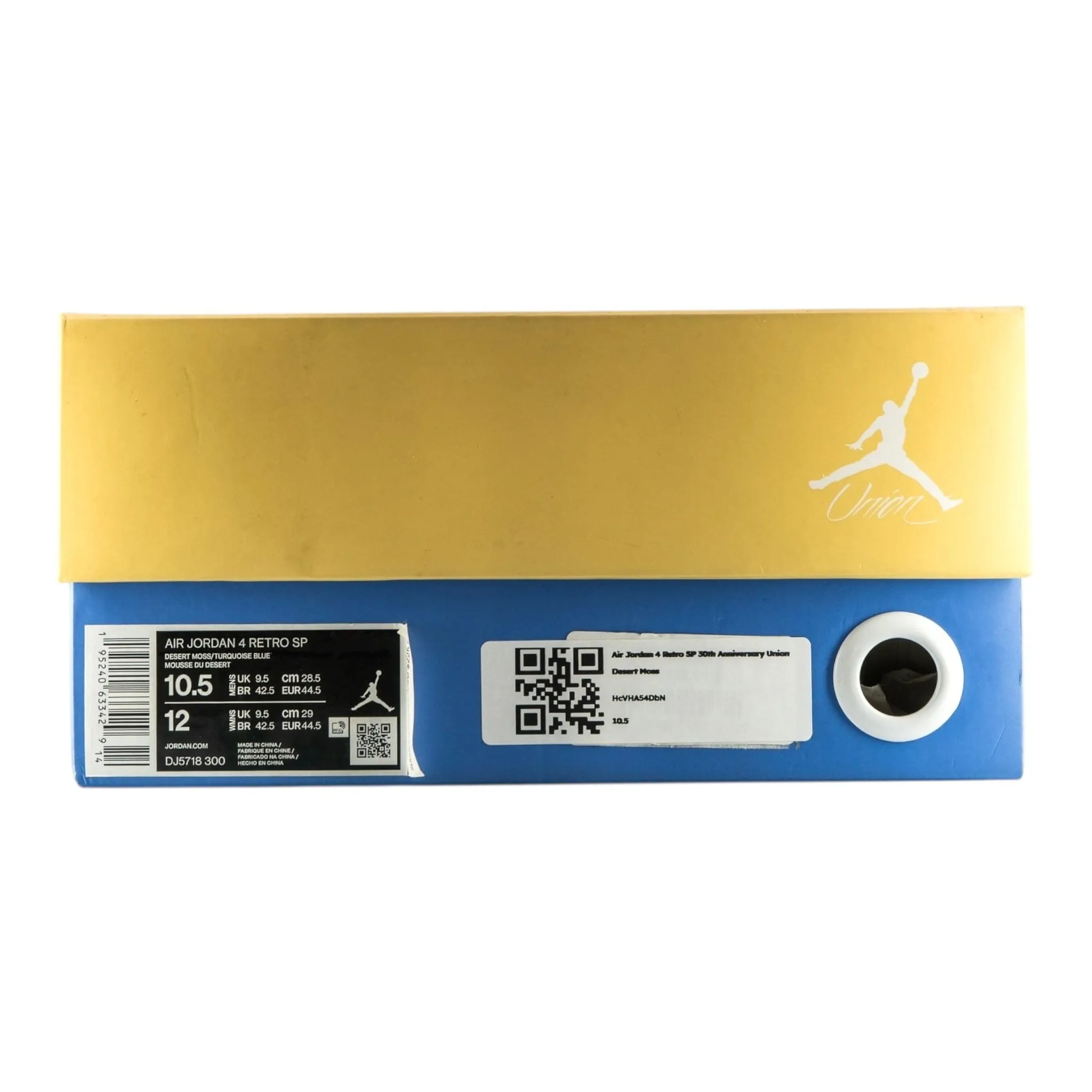 Air Jordan 4 Retro SP 30th Anniversary Union Desert Moss
